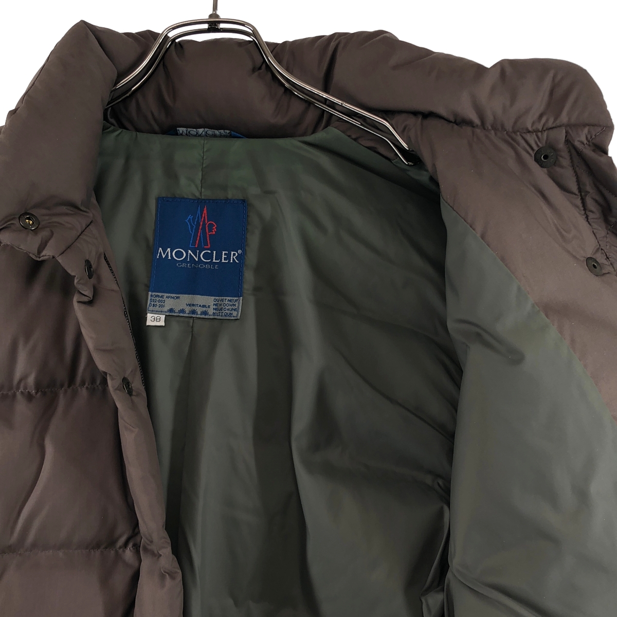 MONCLER / モンクレール | GRENOBLE 青タグ ダウンジャケット | 38 | レディース