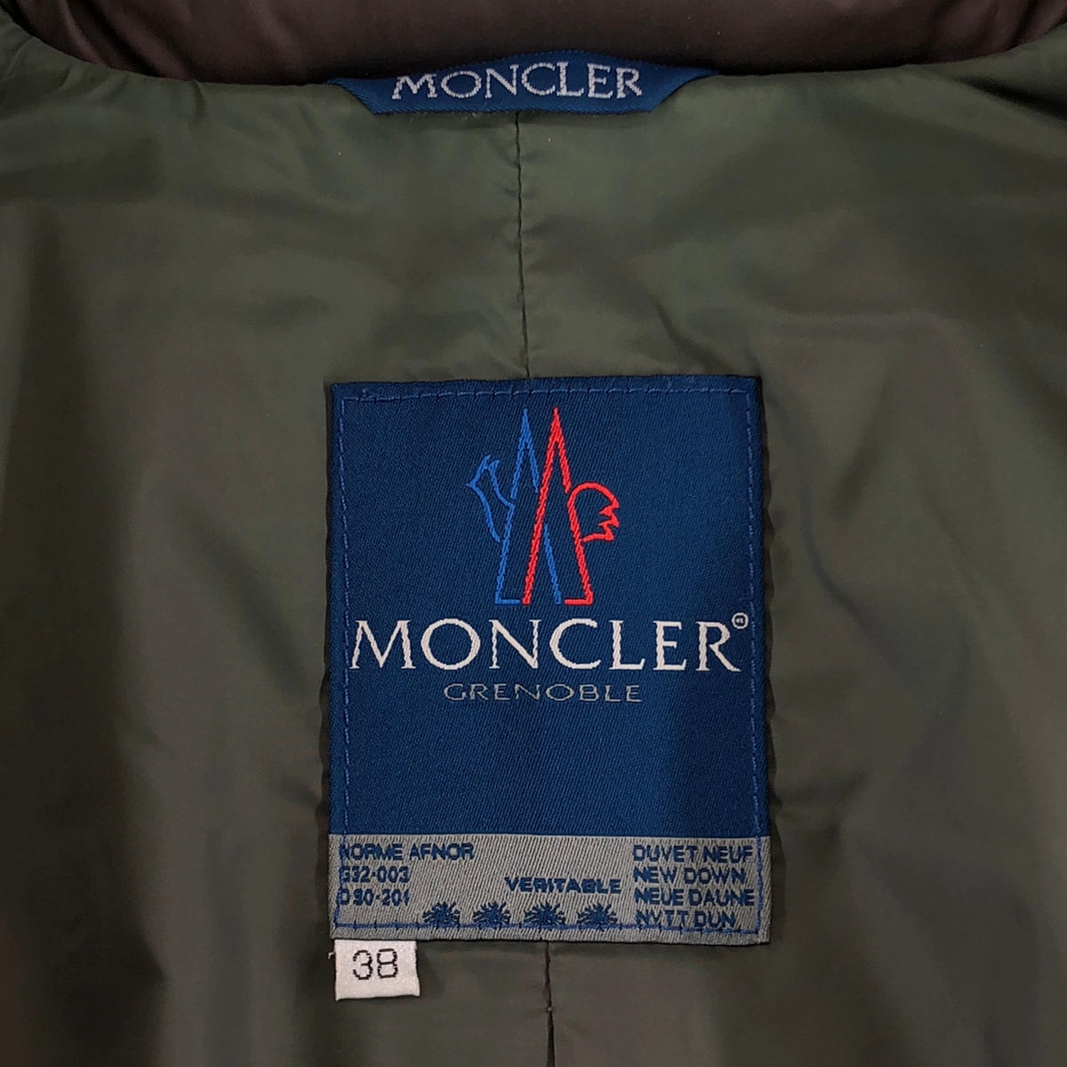 MONCLER / モンクレール | GRENOBLE 青タグ ダウンジャケット | 38 | レディース