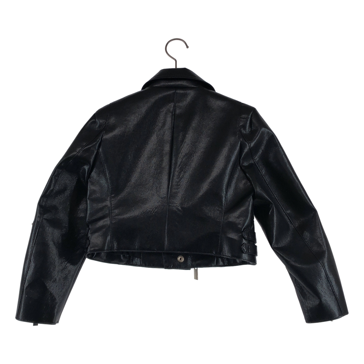noir kei ninomiya / ノワールケイニノミヤ | 2018AW | フェイクレザー ダブルライダース ジャケット | XS | レディース