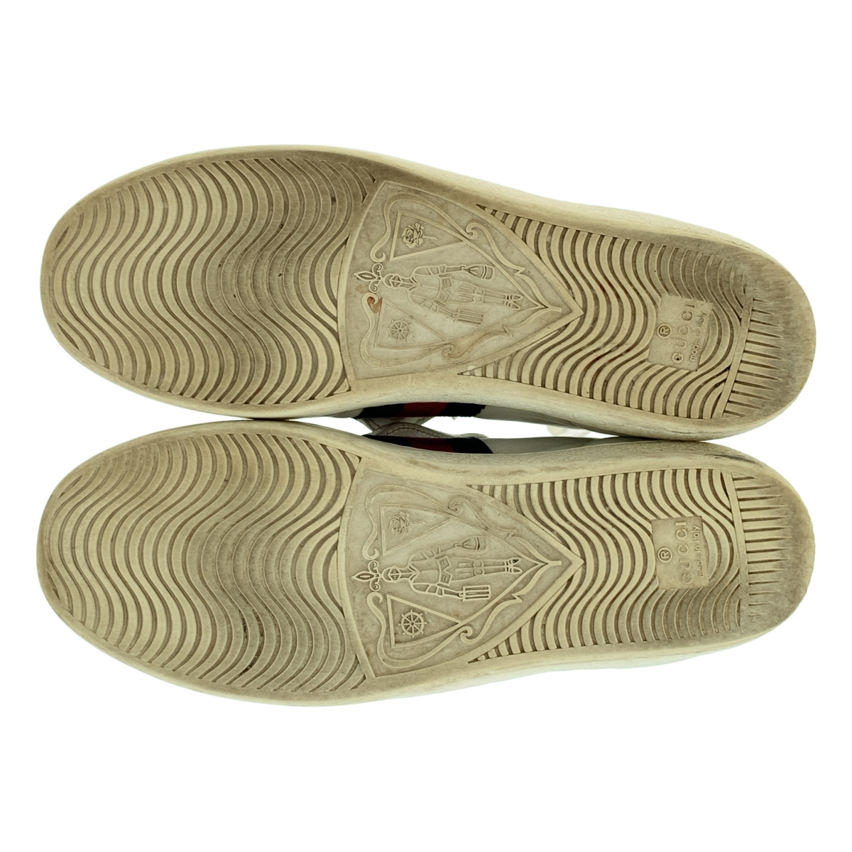 GUCCI / グッチ | ACE エース キャットパッチ レザースニーカー | 37 1/2 | レディース