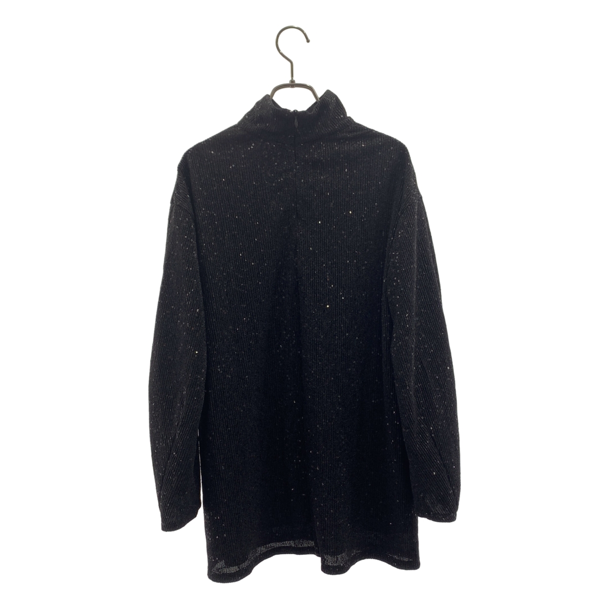 AMERI / アメリ | SPARKLE TOP スパンコール トップス モックネック ロングスリーブカットソー | F | レディース