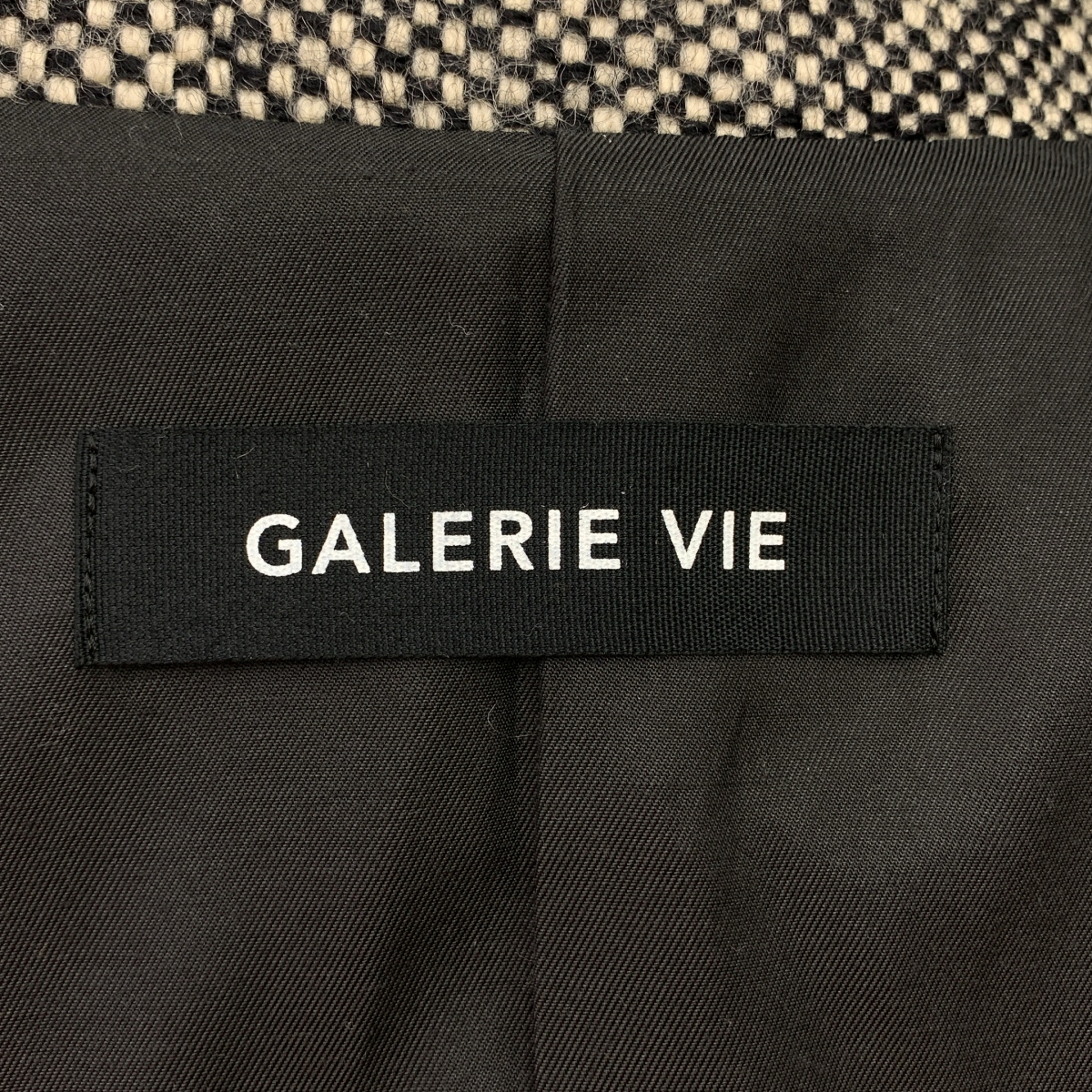 GALERIE VIE / ギャルリーヴィー | 2022AW | ヴァージンウール ツイードコート | F | メンズ