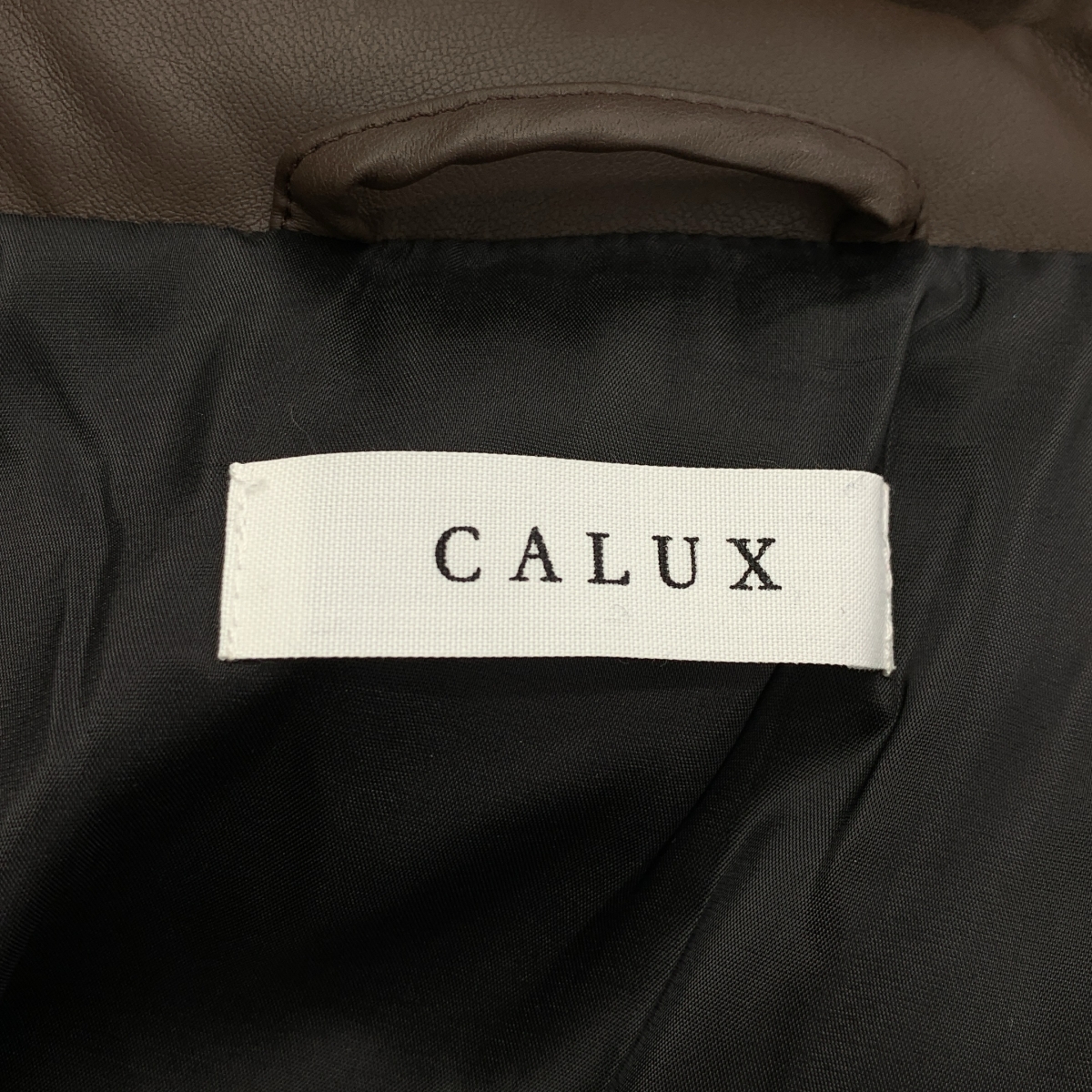 CALUX / キャラクス | SHORT COACH JACKET ショート ダウンジャケット | F | レディース