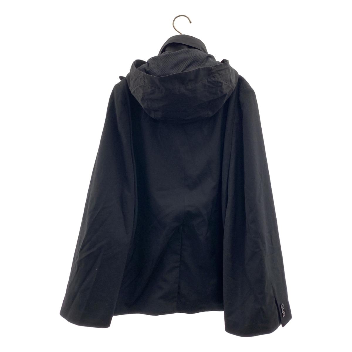 sacai / サカイ | 2022SS | Suiting Mix Cape Blazer ス—チング ミックスケープ ブレザー ドッキング ジャケット | 2 | メンズ