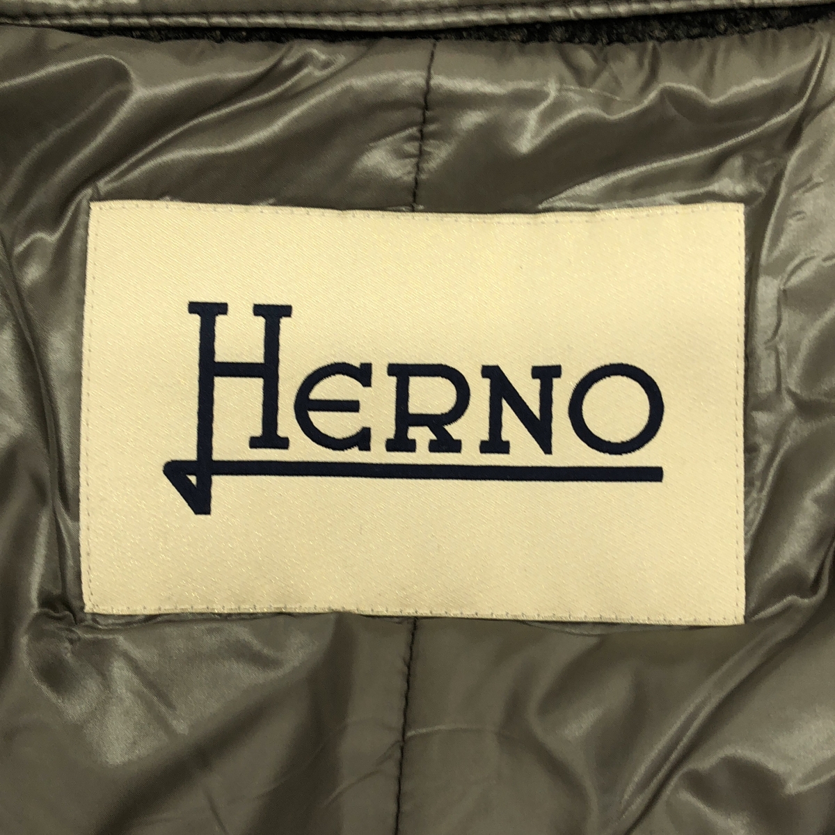 HERNO / ヘルノ | ウール ナイロン 2way ダウンライナー コート | 40 | レディース