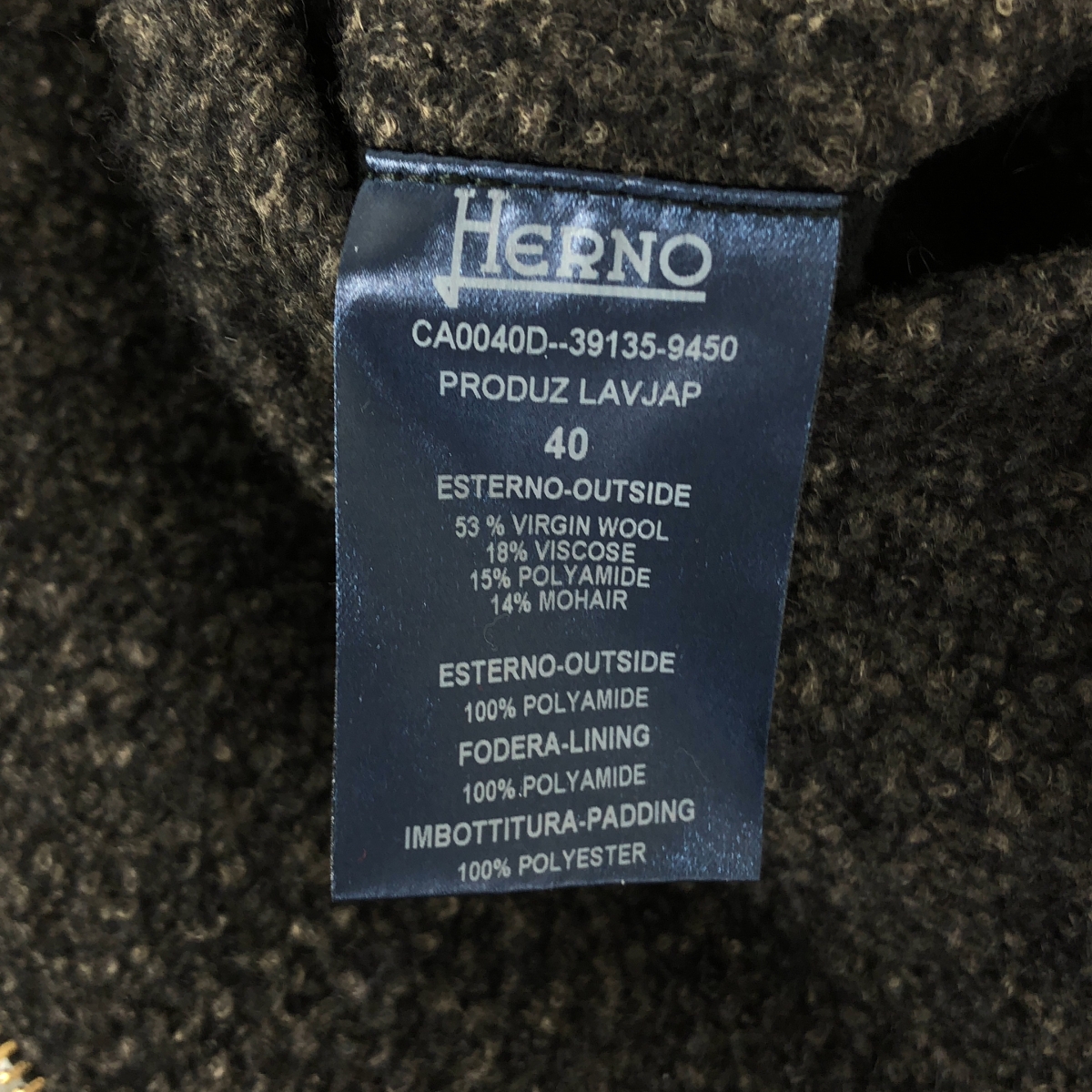 HERNO / ヘルノ | ウール ナイロン 2way ダウンライナー コート | 40 | レディース