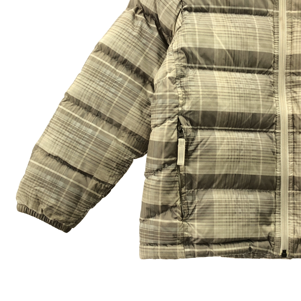 Patagonia / パタゴニア | kids / チェック ダウンジャケット | S(8) | レディース