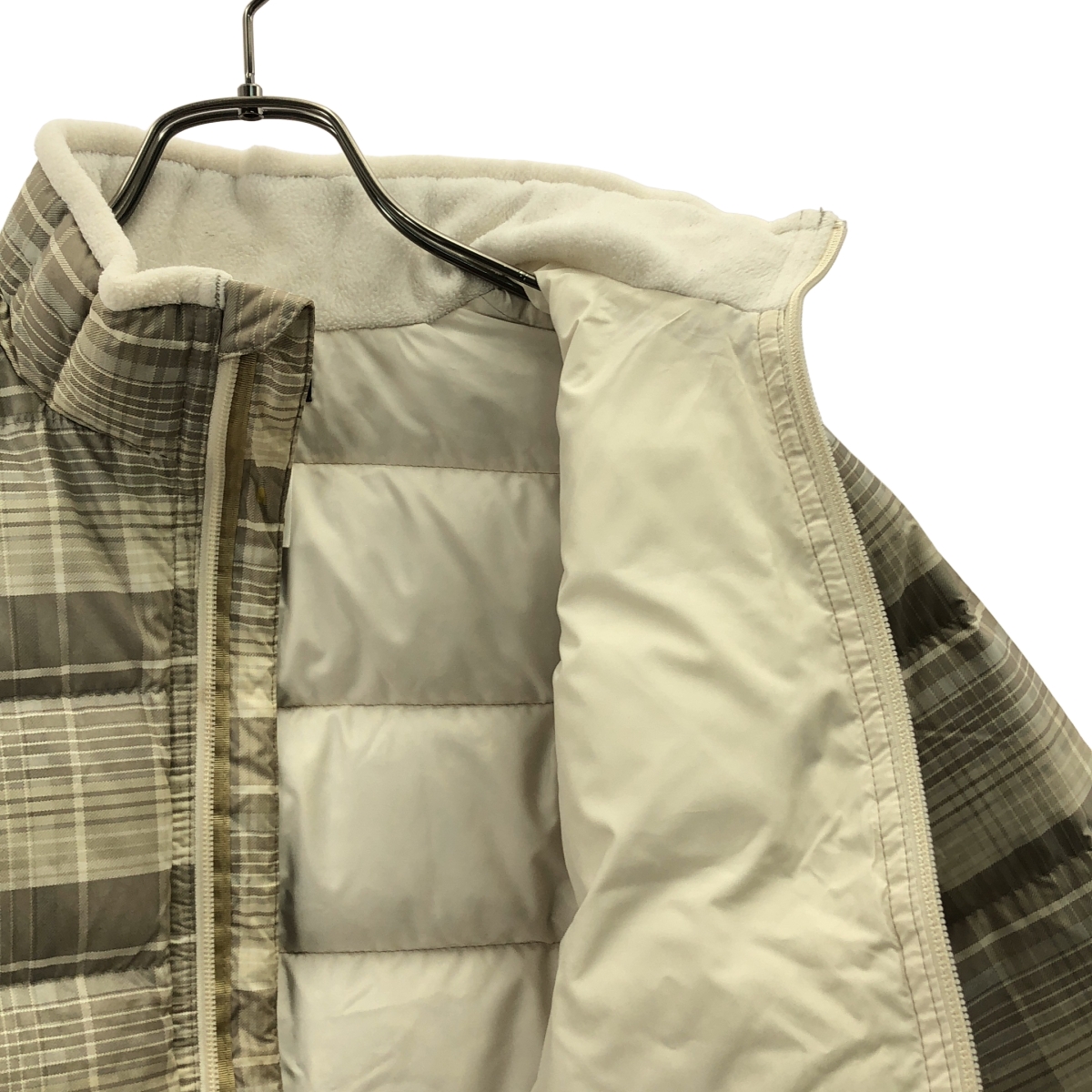 Patagonia / パタゴニア | kids / チェック ダウンジャケット | S(8) | レディース