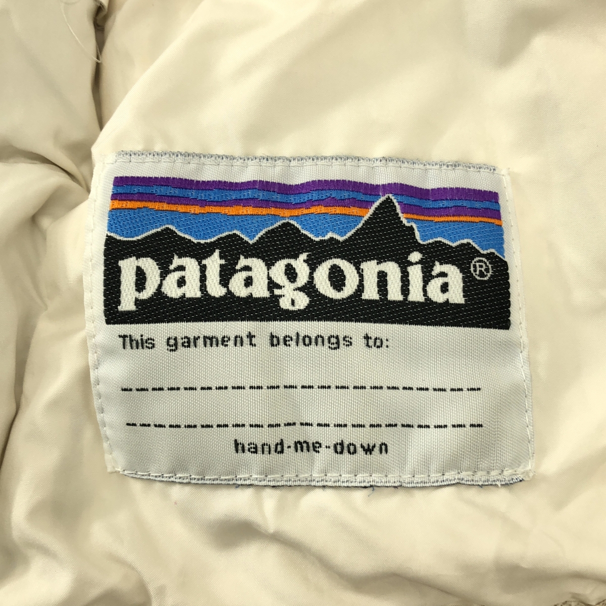 Patagonia / パタゴニア | kids / チェック ダウンジャケット | S(8) | レディース
