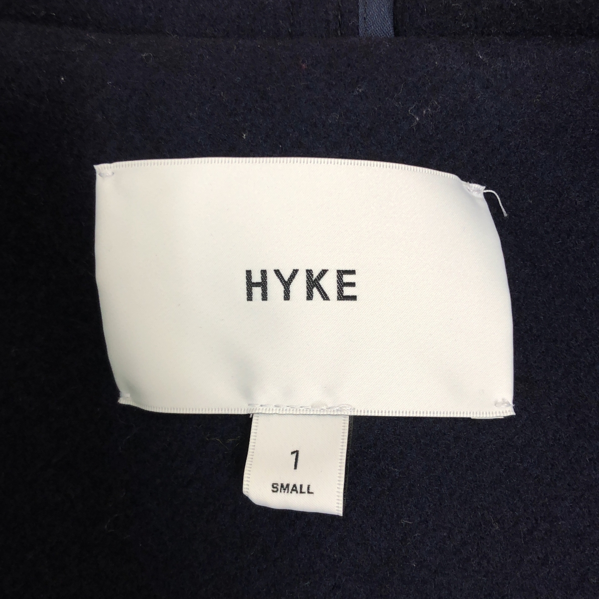 HYKE / ハイク | 2022AW | DOUBLE FACE DUFFLE COAT ダッフル コート | 1 | レディース