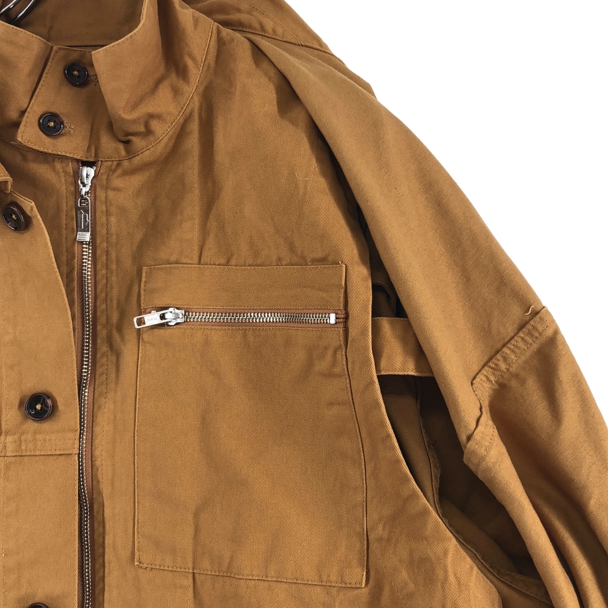 PHINGERIN / フィンガリン | 2026SS | TWILL DOUBLE JACKET 2Way ツイル ダブル レイヤード ジャケット | XL | メンズ