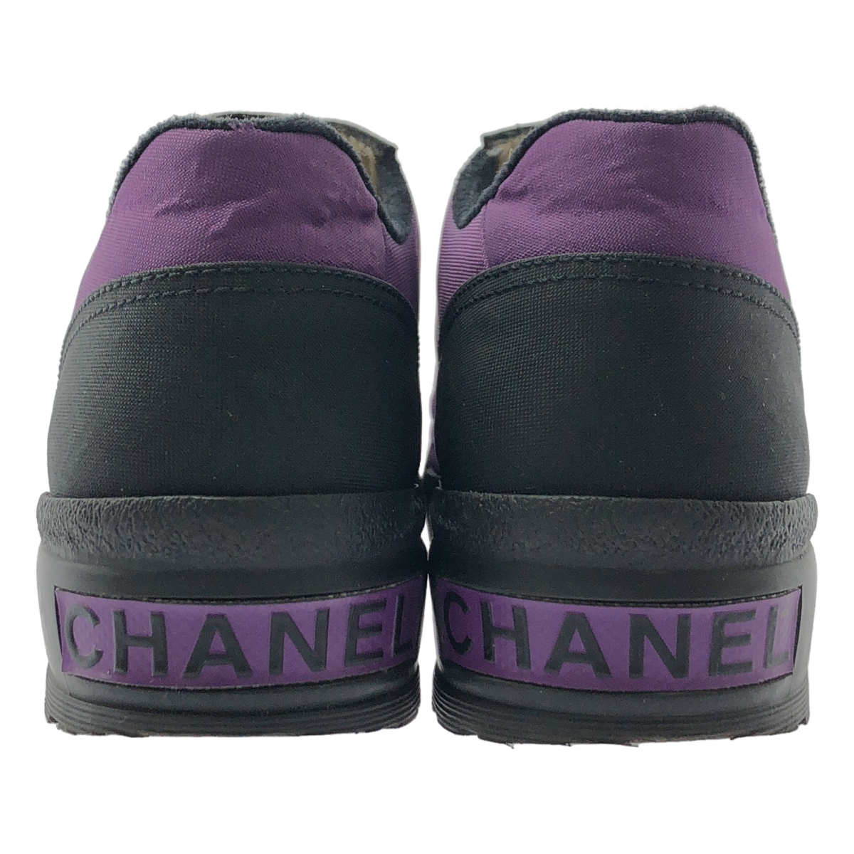 CHANEL / シャネル | ココマーク ロゴ バイカラー ローカットスニーカー | 36 | レディース