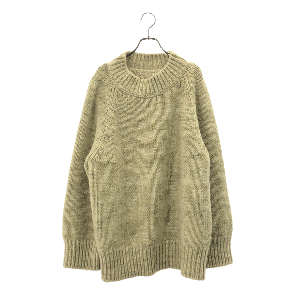 Maison Margiela / メゾンマルジェラ | 2022AW | ボタニカル ダイ アルパカ クルーネックニット / ユニセックス | L | レディース