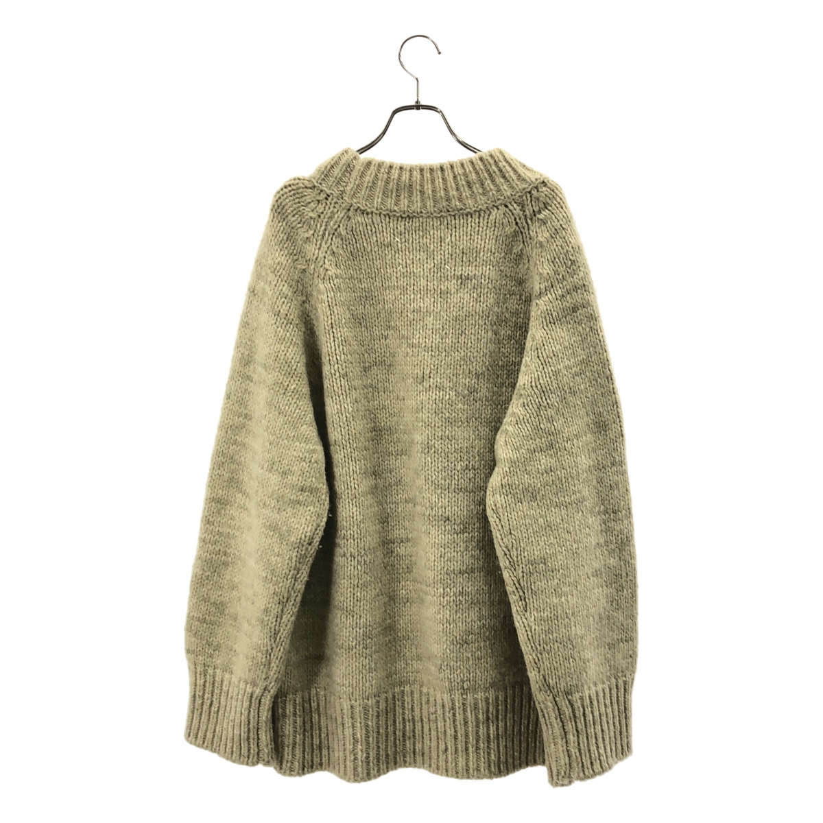 Maison Margiela / メゾンマルジェラ | 2022AW | ボタニカル ダイ アルパカ クルーネックニット / ユニセックス | L | レディース