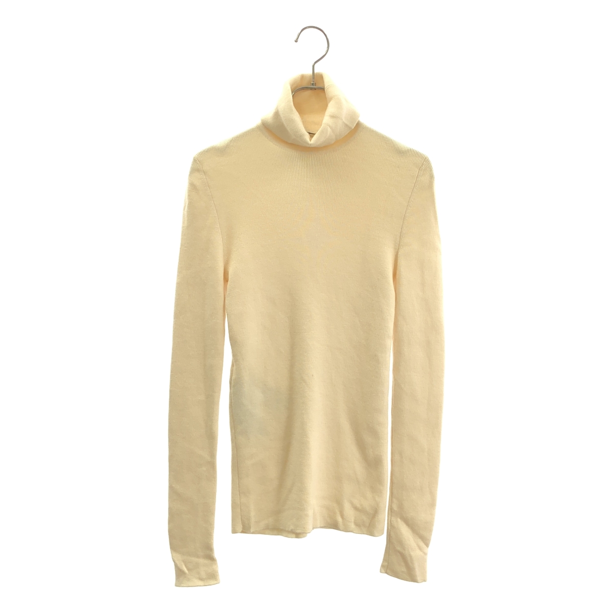 GUCCI / グッチ | ファインウール GGロゴパッチ タートルネックニット | L | レディース