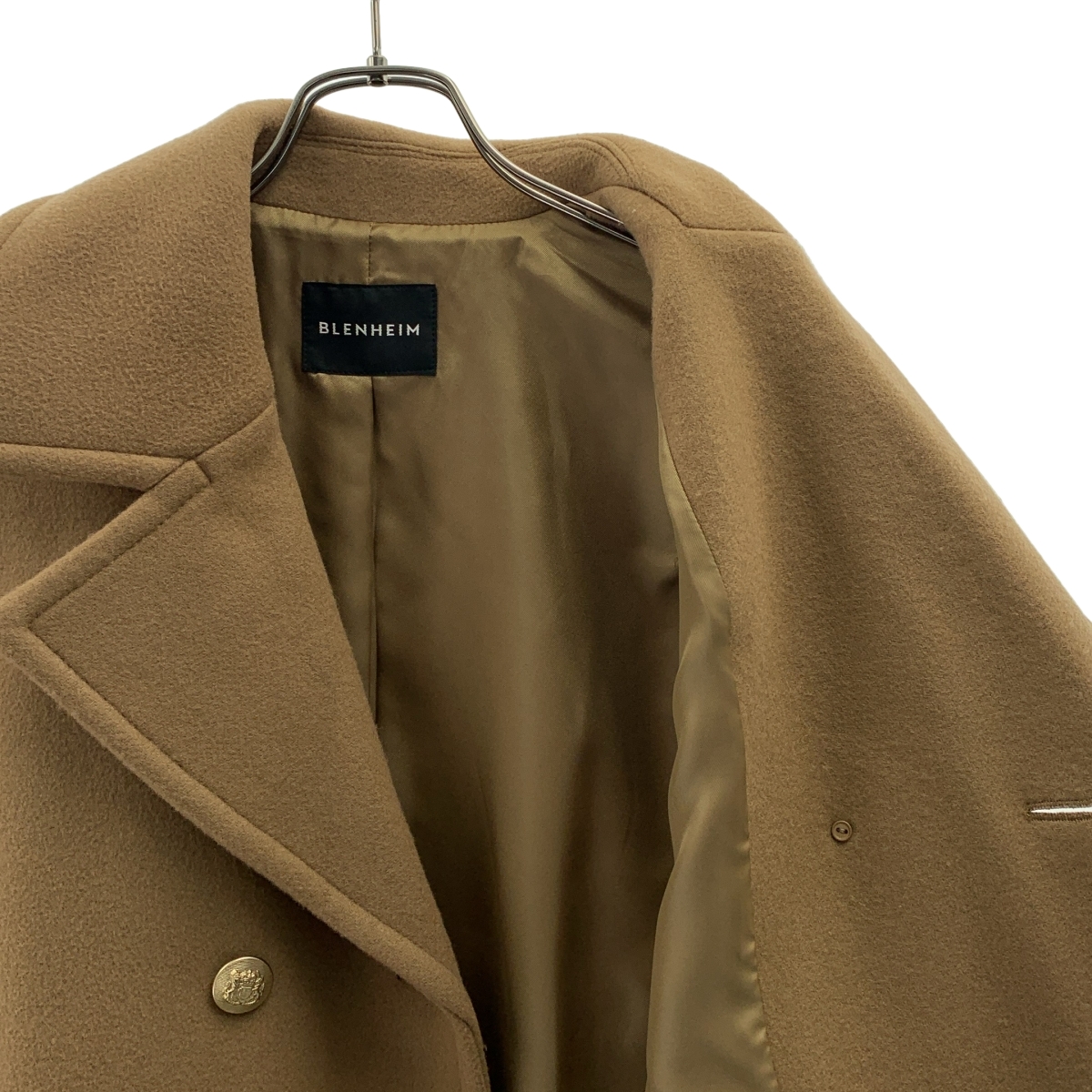 BLENHEIM / ブレンヘイム | ウール ケープ ポンチョ コート | S | レディース