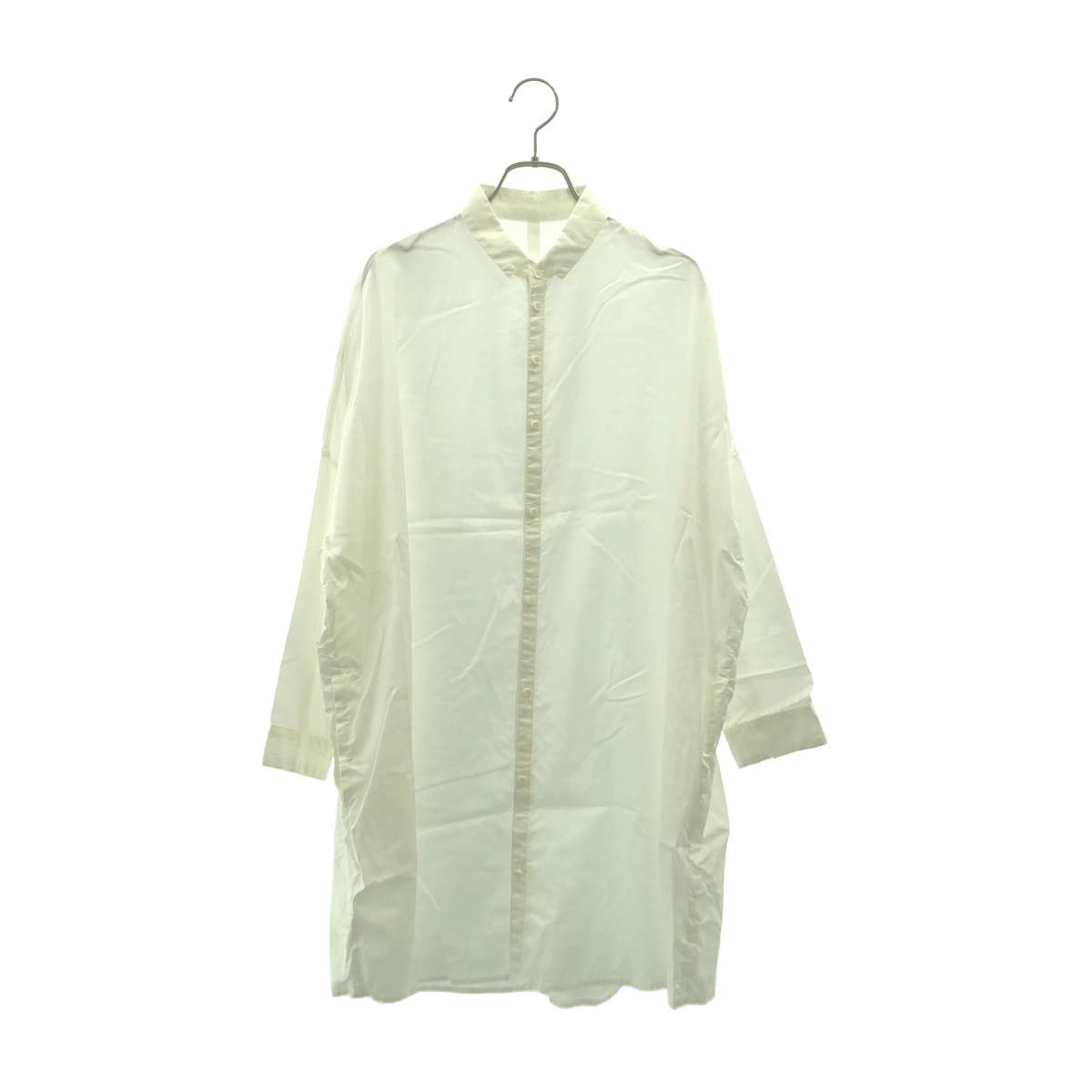 NO CONTROL AIR / ノーコントロールエア | オーバーシルエット ポケット付き ロングシャツ |