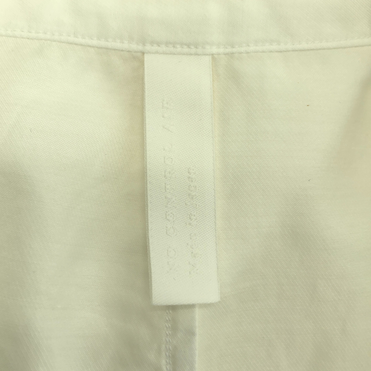 NO CONTROL AIR / ノーコントロールエア | オーバーシルエット ポケット付き ロングシャツ |