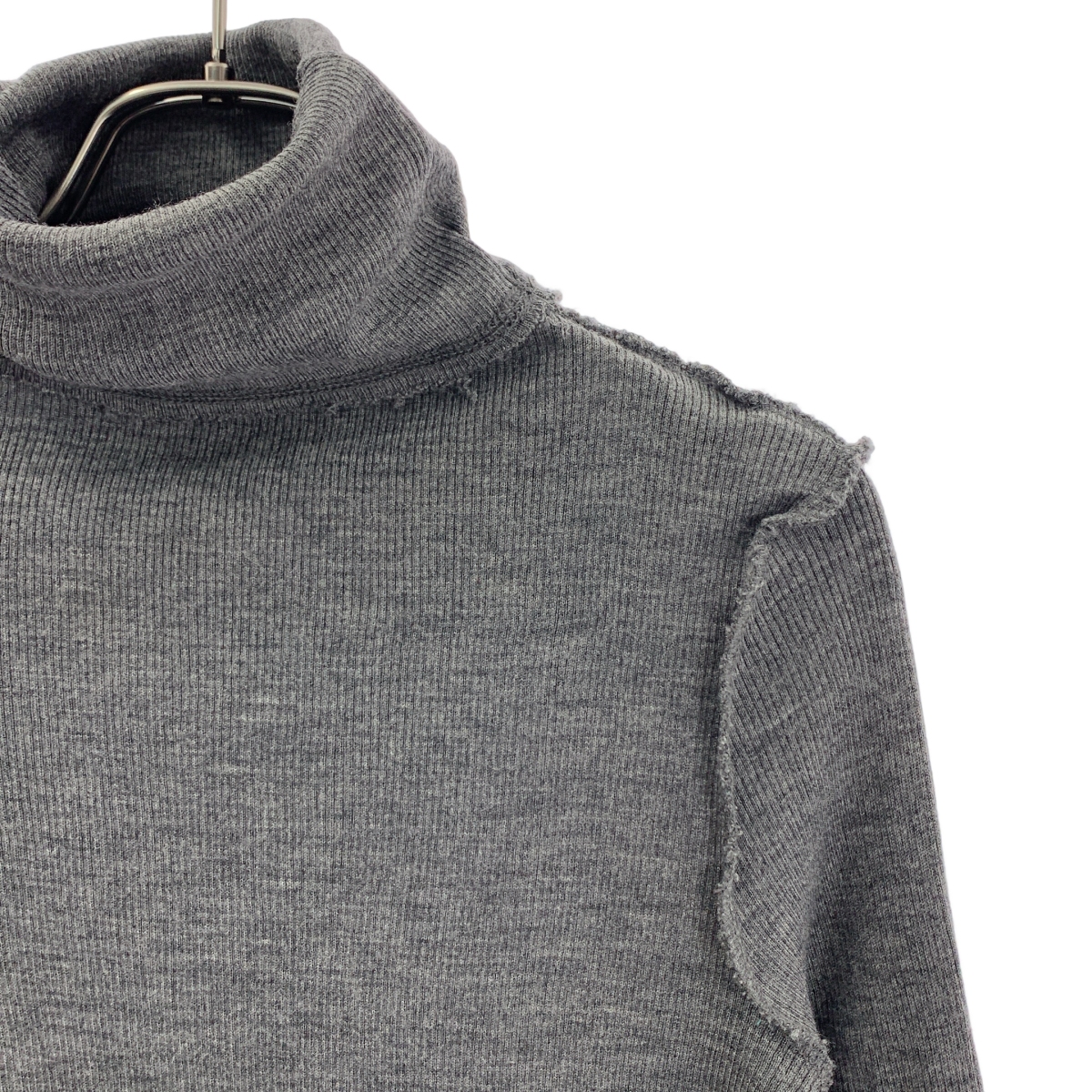 tricot COMME des GARCONS / トリココムデギャルソン | 2005AW | ウール リブ タートルネック ニット |