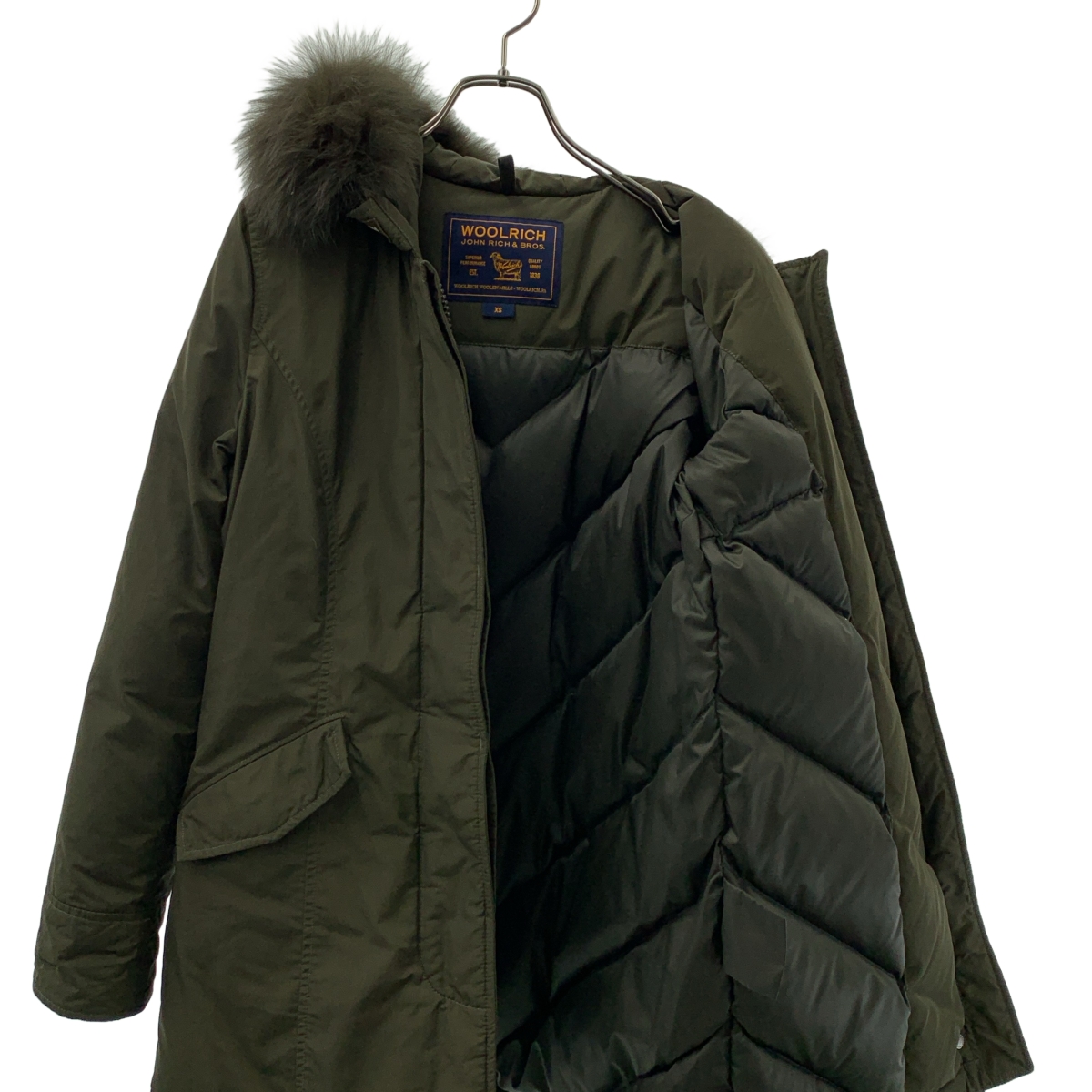 WOOLRICH / ウールリッチ | Luxury Arctic Parka ラグジュアリー アークティック フォックスファー ダウンコート | XS | レディース