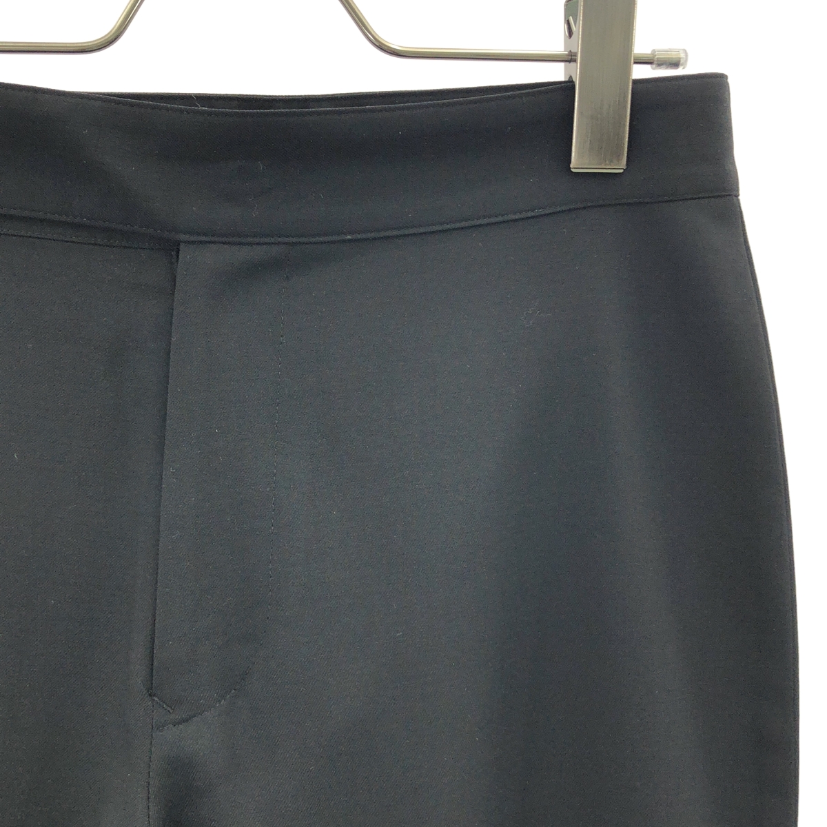 YOHJI YAMAMOTO +NOIR / ヨウジヤマモトプリュスノアール | 2008SS | ウール ギャバジン テーパードスラックス | 2 | レディース