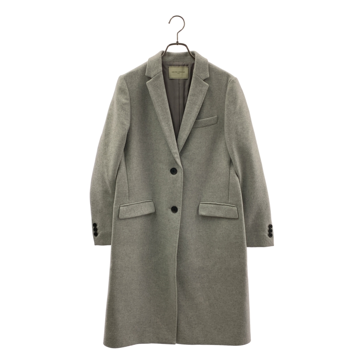 UNITED ARROWS / ユナイテッドアローズ | ウール チェスターコート | 40 | レディース