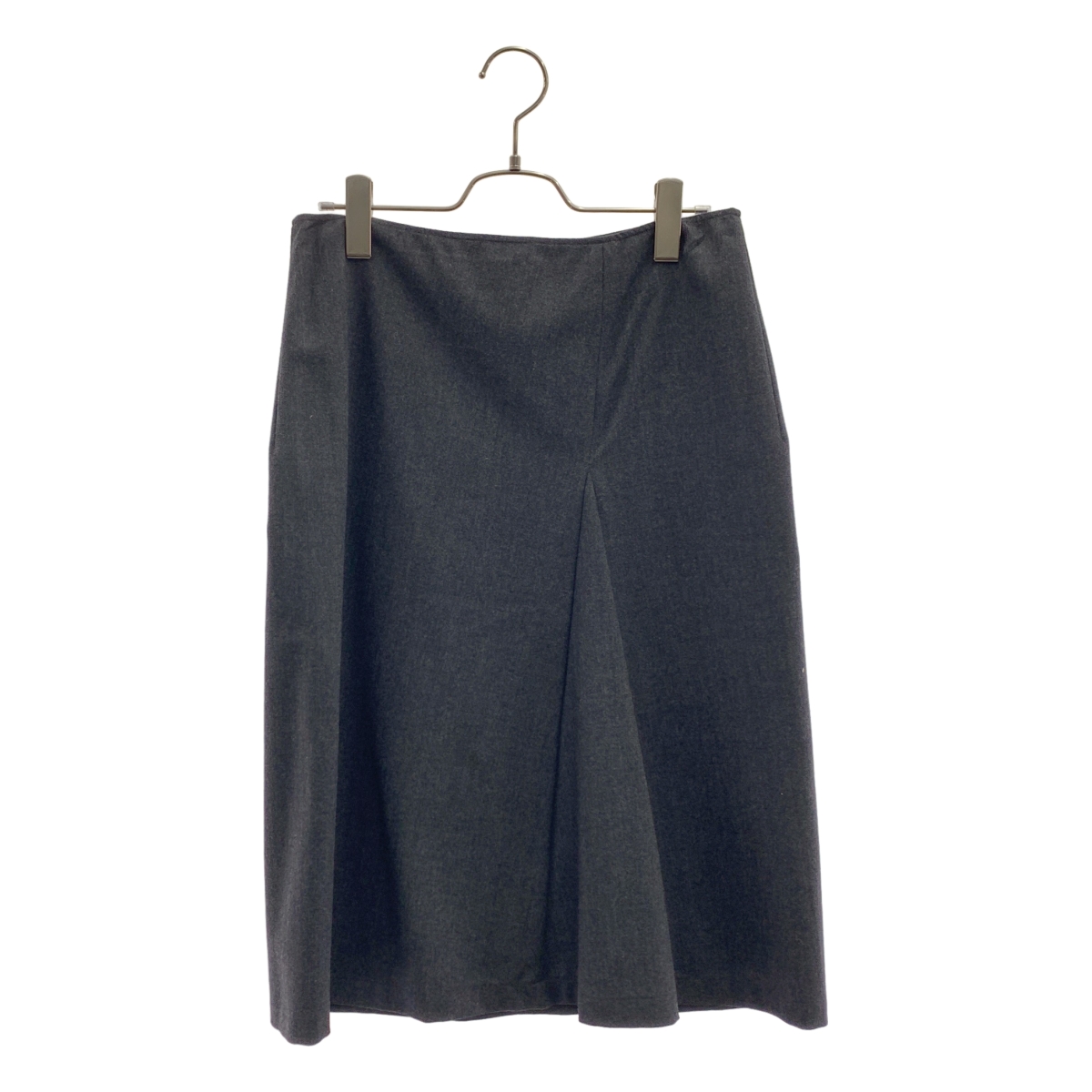 JIL SANDER / ジルサンダー | アシンメトリー バックジップ スカート / 裏地付き | 34 | レディース