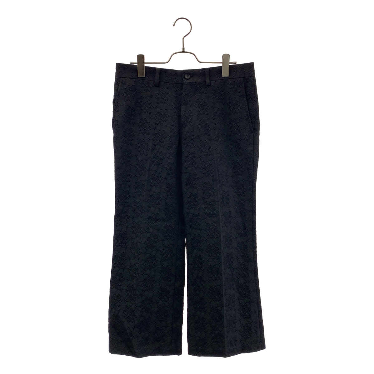 tricot COMME des GARCONS / トリココムデギャルソン | 2014SS | ウール 花柄 フレア パンツ | M | レディース