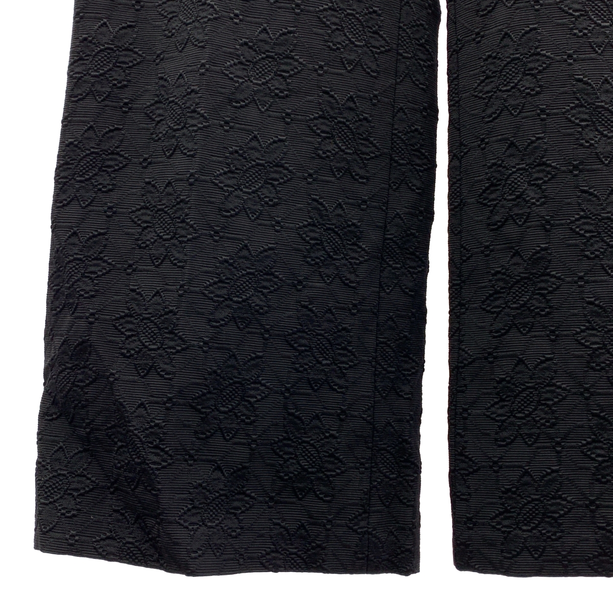 tricot COMME des GARCONS / トリココムデギャルソン | 2014SS | ウール 花柄 フレア パンツ | M | レディース