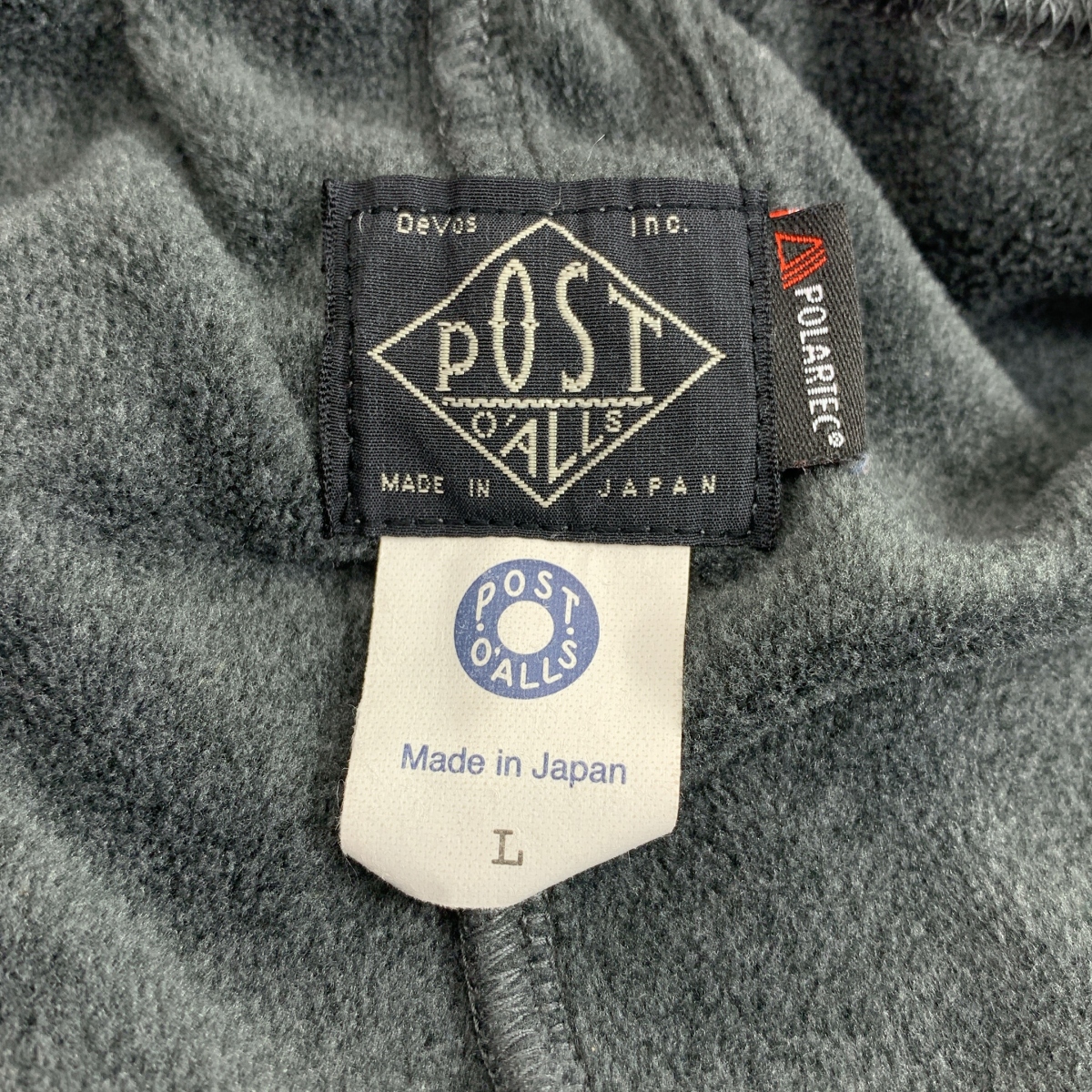 POST O'ALLS / ポストオーバーオールズ | Polar Tech heather / ポーラテック フリース パンツ | L | メンズ