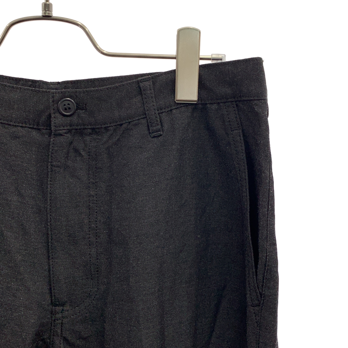 COMME des GARCONS HOMME DEUX / コムデギャルソンオムドゥ | 2015SS | ウール ポリエステル 製品染め ストレートパンツ | S | メンズ