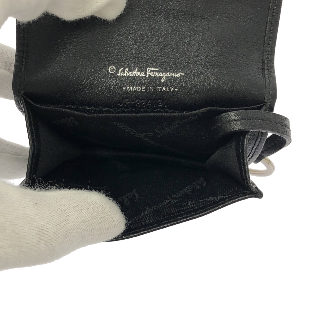 Salvatore Ferragamo / サルヴァトーレフェラガモ | レザー ガンチーニ コインケース |