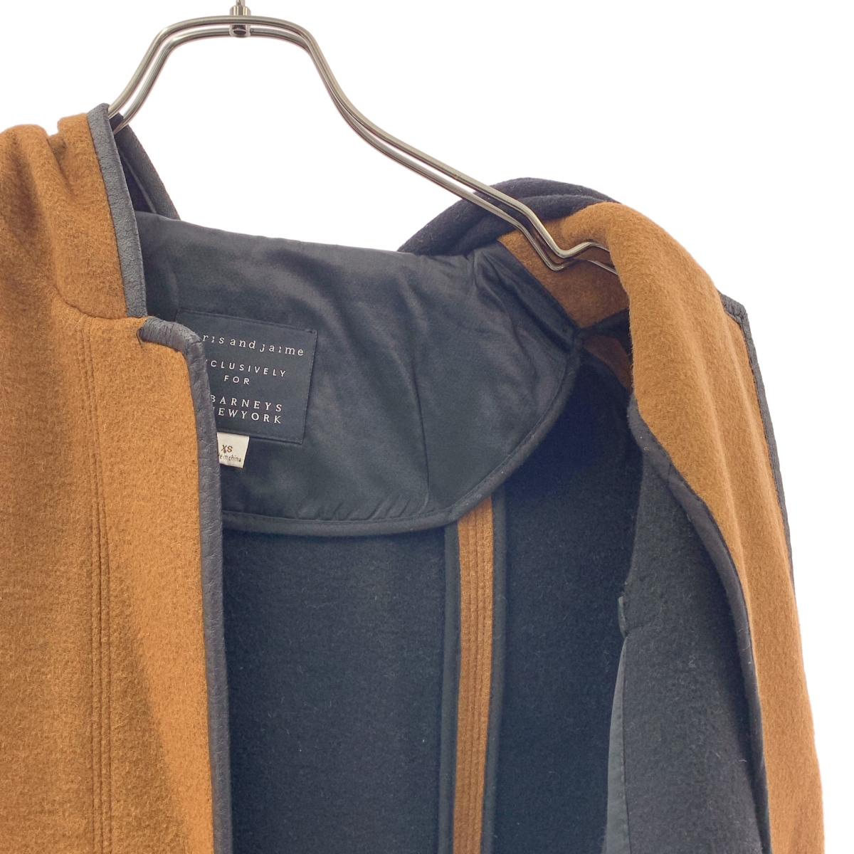 BARNEYS NEWYORK / バーニーズニューヨーク | chris and jaime / フーデッド ポンチョコート | XS | レディース