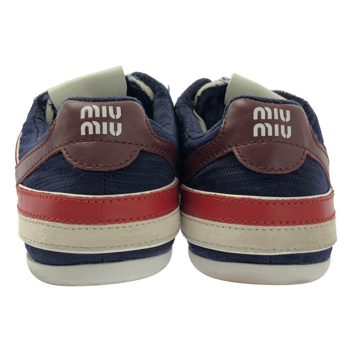 miu miu / ミュウミュウ | 2025SS | ジムナジウム テクニカルファブリック×スエード スニーカー | 38 1/2 | レディース