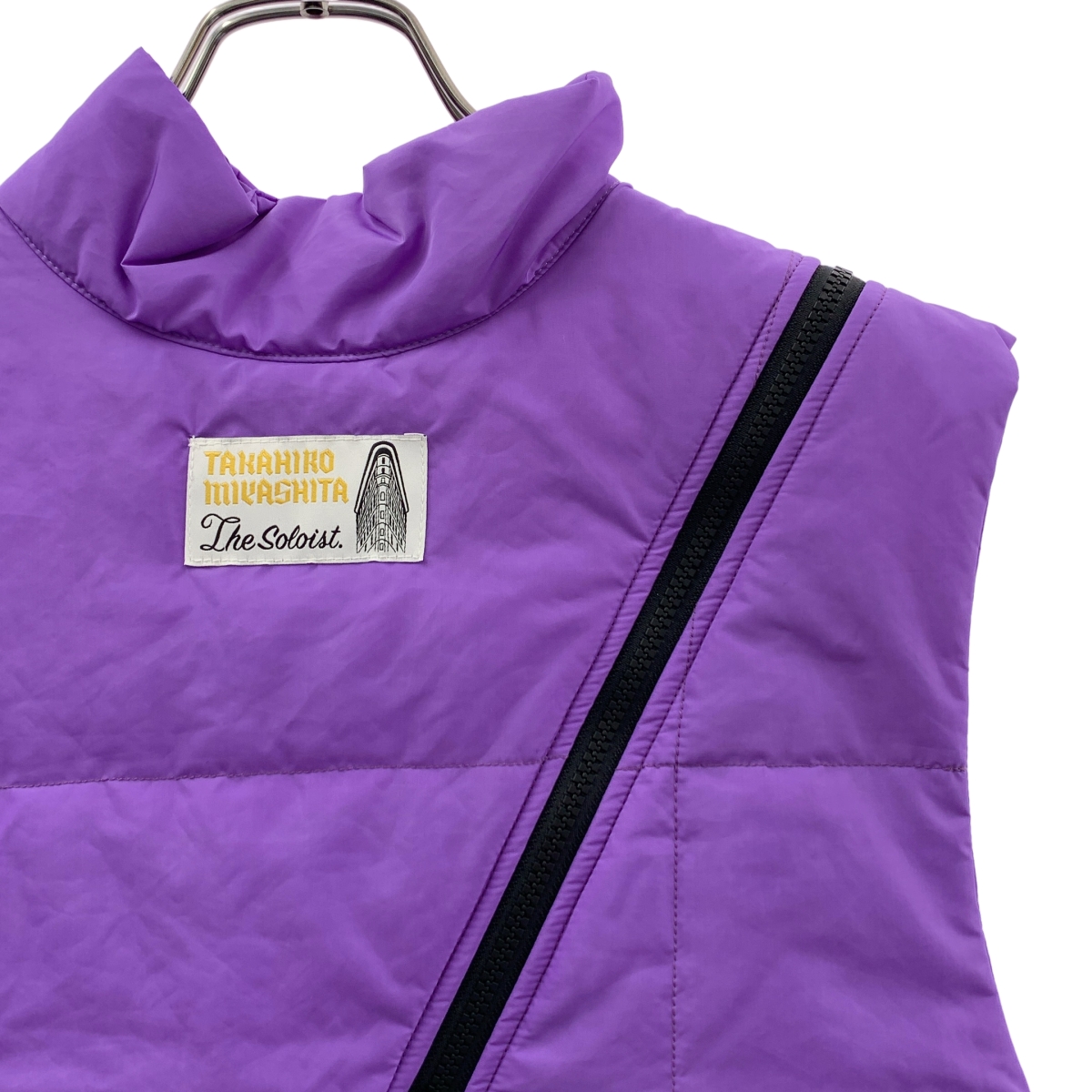 TAKAHIROMIYASHITA The Soloist / タカヒロミヤシタザソロイスト | 2022AW | double zip reverse puffy vest プリマロフト ダブルジップ パフィーベスト | 46 | メンズ