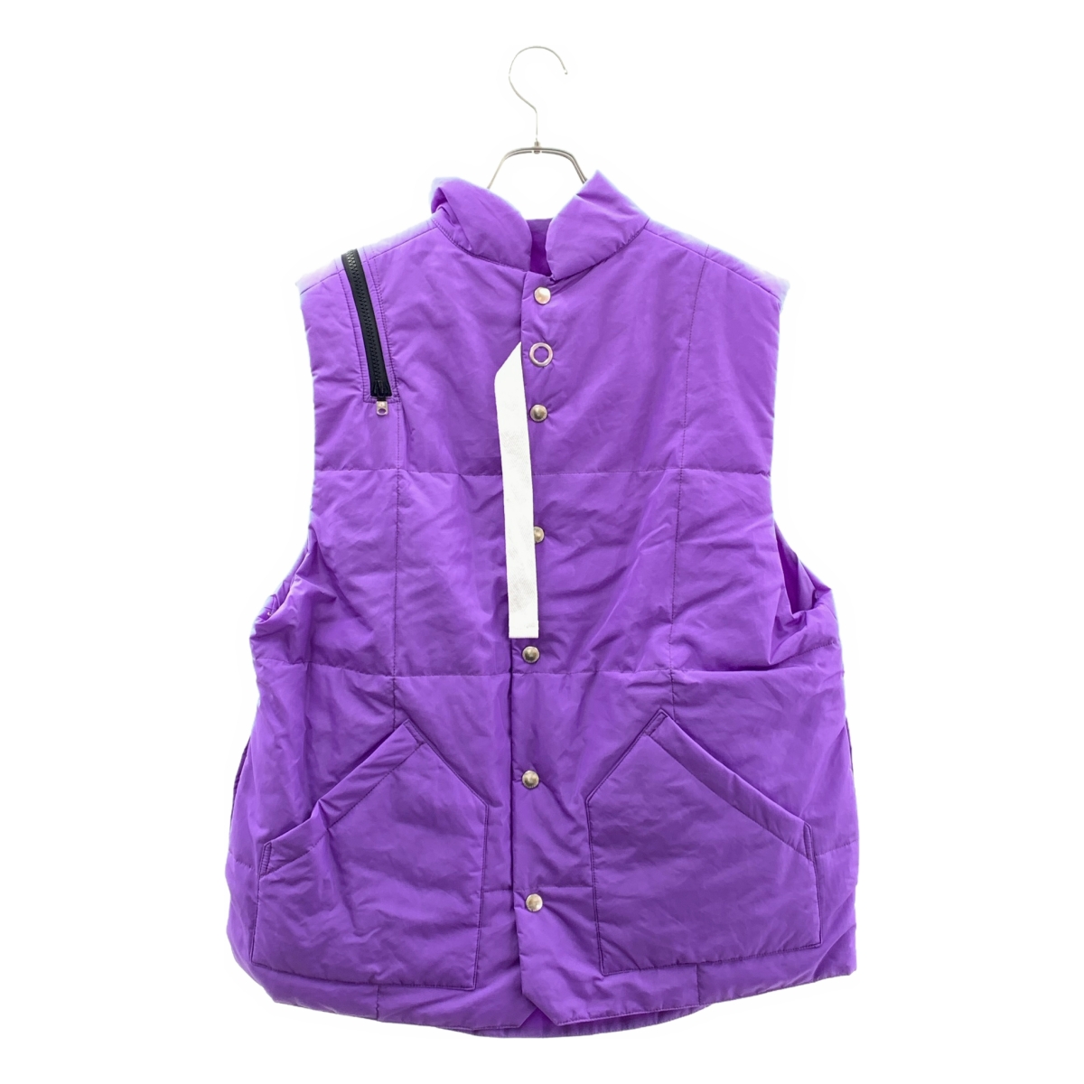 TAKAHIROMIYASHITA The Soloist / タカヒロミヤシタザソロイスト | 2022AW | double zip reverse puffy vest プリマロフト ダブルジップ パフィーベスト | 46 | メンズ