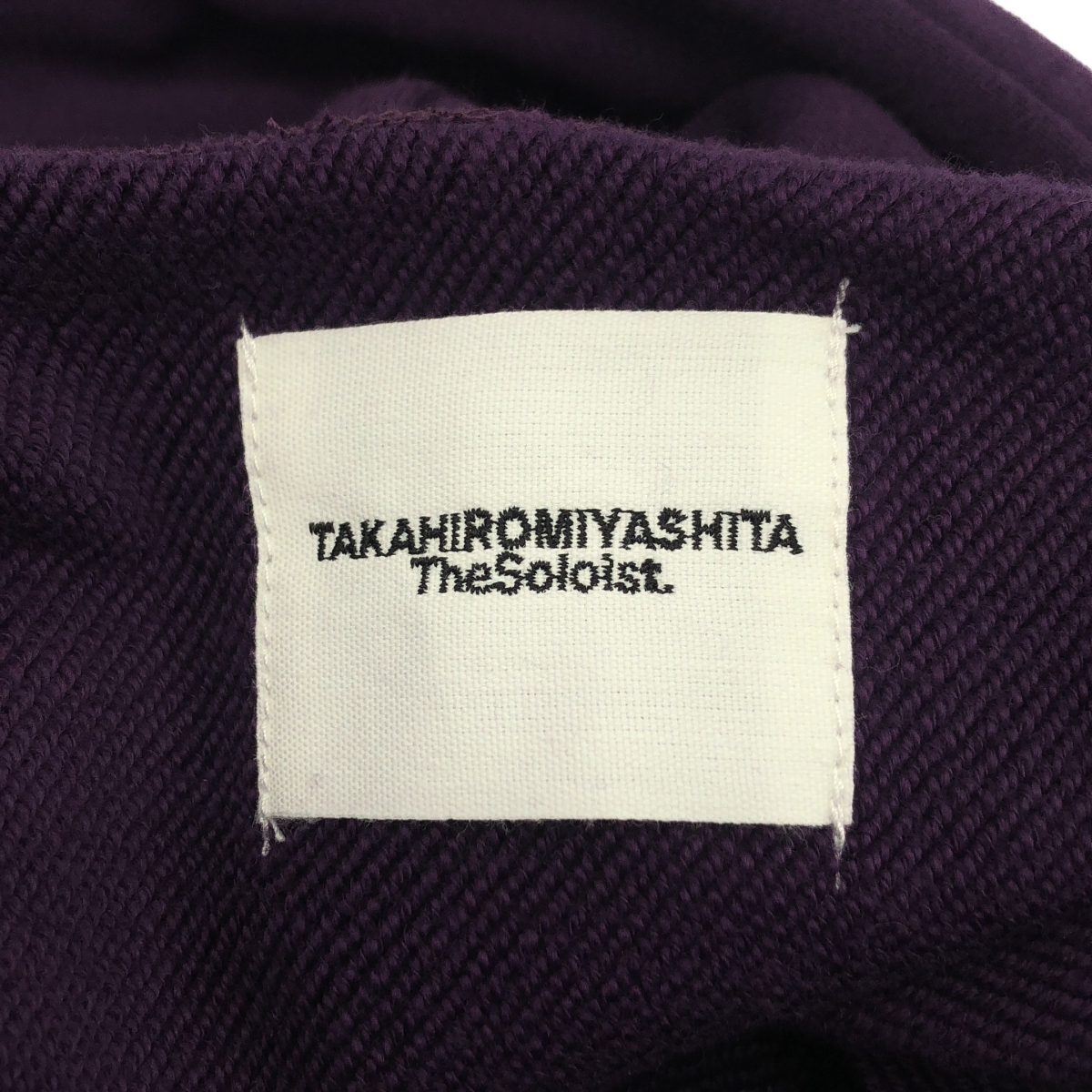 TAKAHIROMIYASHITA The Soloist / タカヒロミヤシタザソロイスト | 2023AW | hoodie コットン シルク フーディ プルオーバーパーカー | 46 | メンズ