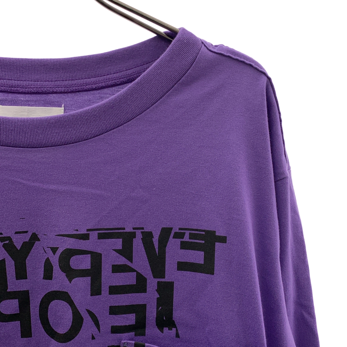 TAKAHIROMIYASHITA The Soloist / タカヒロミヤシタザソロイスト | 2022AW | oversized l/s pocket tee プリント オーバーサイズ ポケット ロングスリーブTシャツ | 50 | メンズ