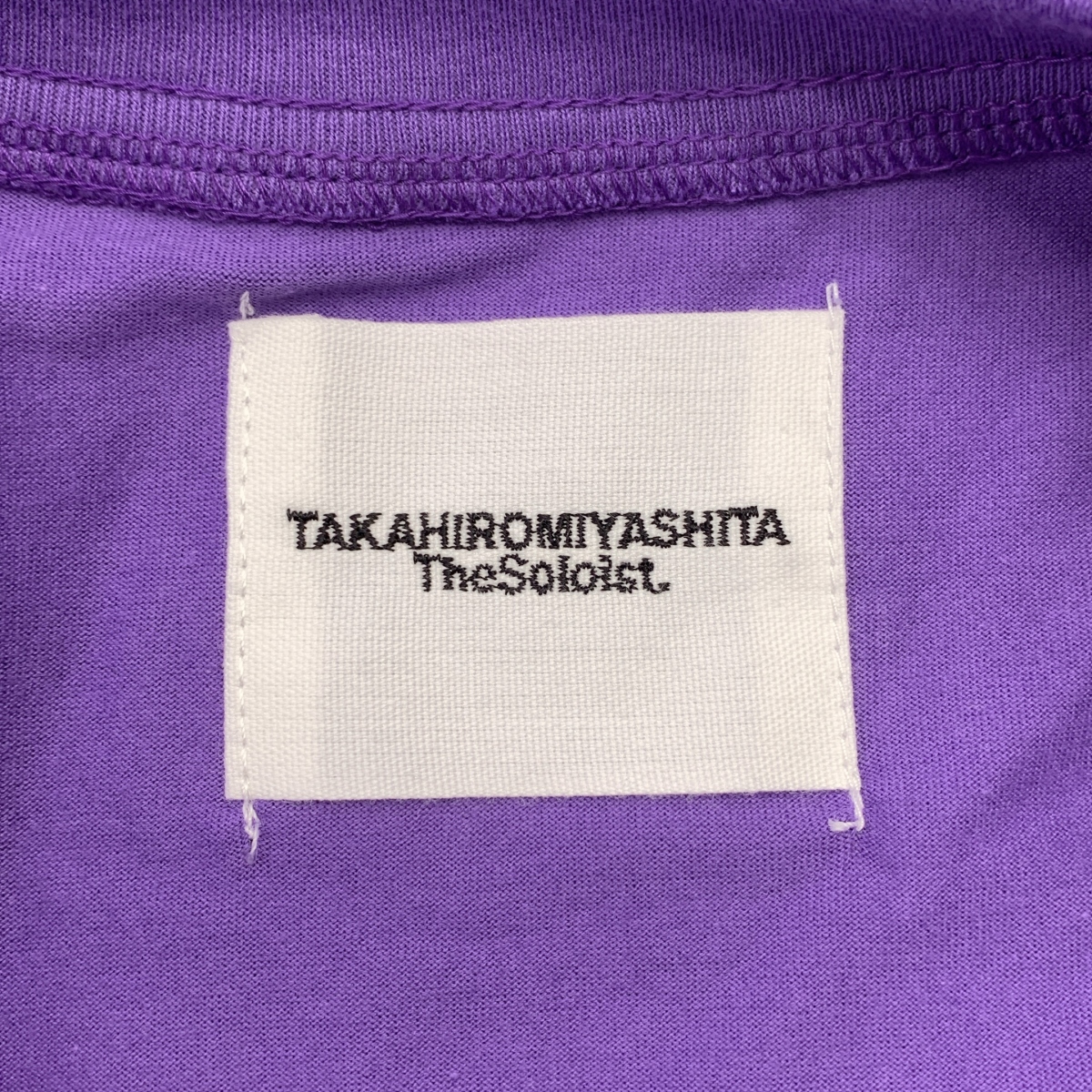 TAKAHIROMIYASHITA The Soloist / タカヒロミヤシタザソロイスト | 2022AW | oversized l/s pocket tee プリント オーバーサイズ ポケット ロングスリーブTシャツ | 50 | メンズ