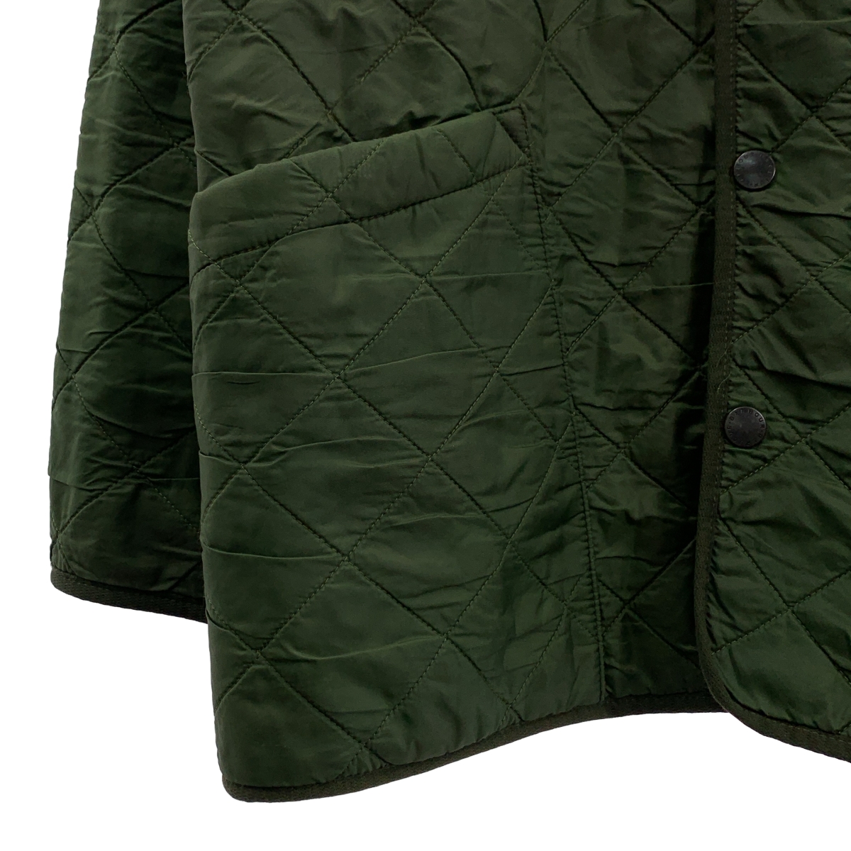 Barbour / バブアー | ロゴ 刺しゅう キルティング コート | XL | メンズ