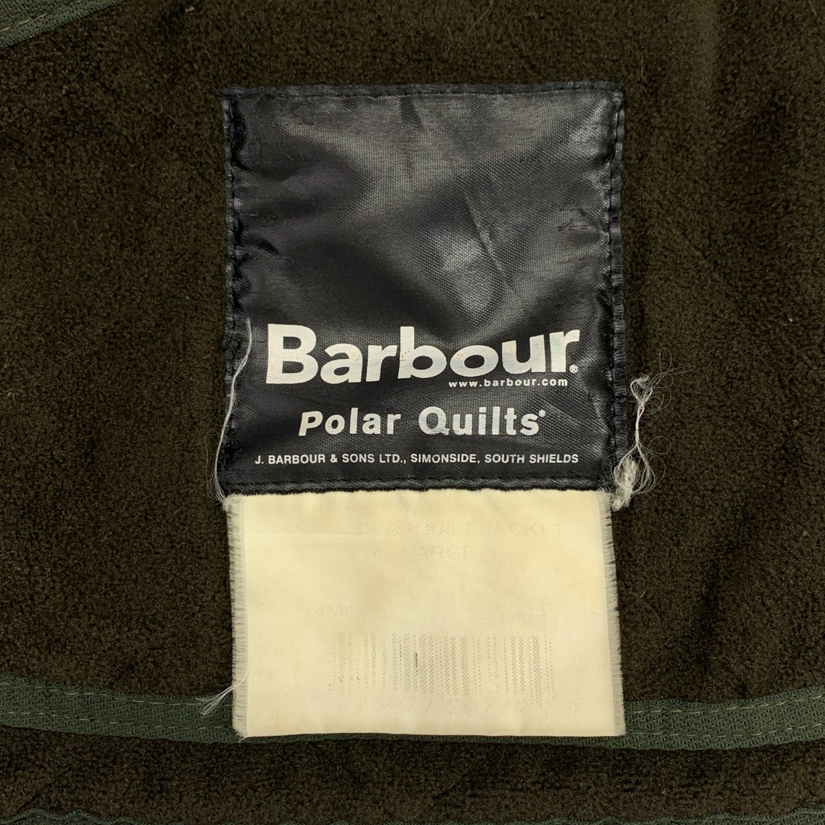 Barbour / バブアー | ロゴ 刺しゅう キルティング コート | XL | メンズ