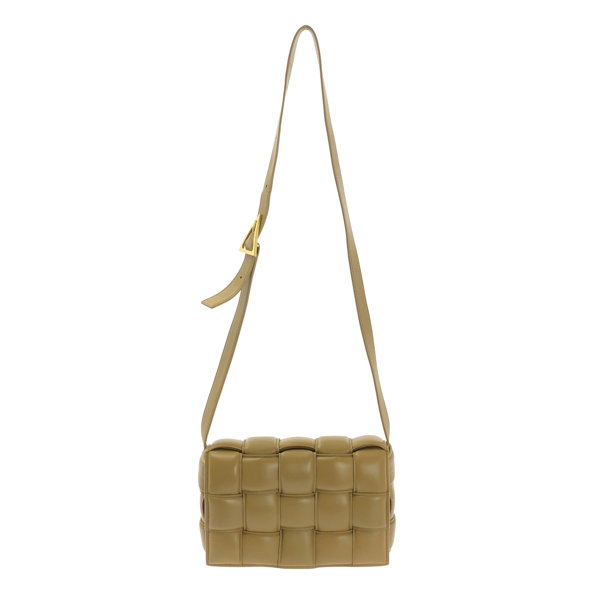 BOTTEGA VENETA / ボッテガヴェネタ | マキシイントレチャート パデットカセット レザー ショルダーバッグ |