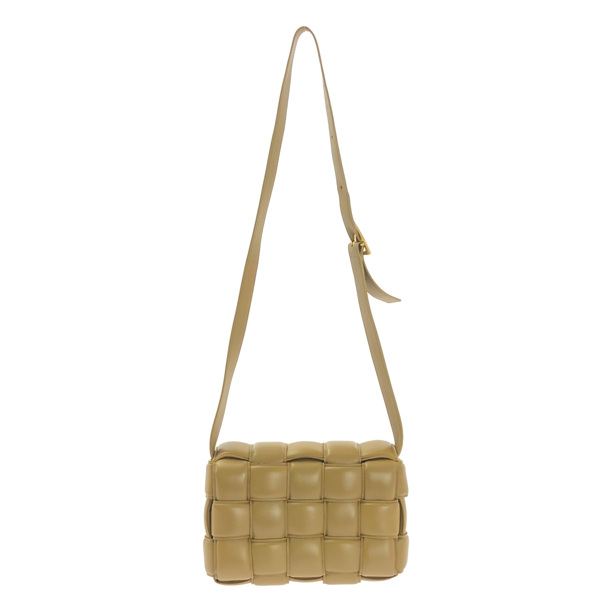 BOTTEGA VENETA / ボッテガヴェネタ | マキシイントレチャート パデットカセット レザー ショルダーバッグ |