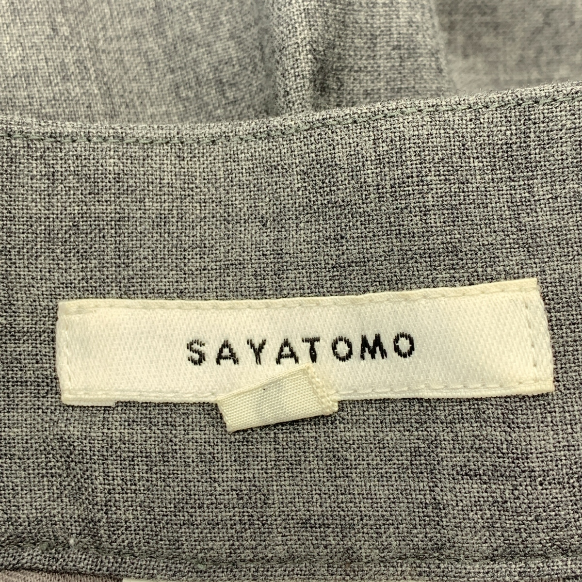 SAYATOMO / サヤトモ | プリーツ テーパードスラックス | 1 | メンズ