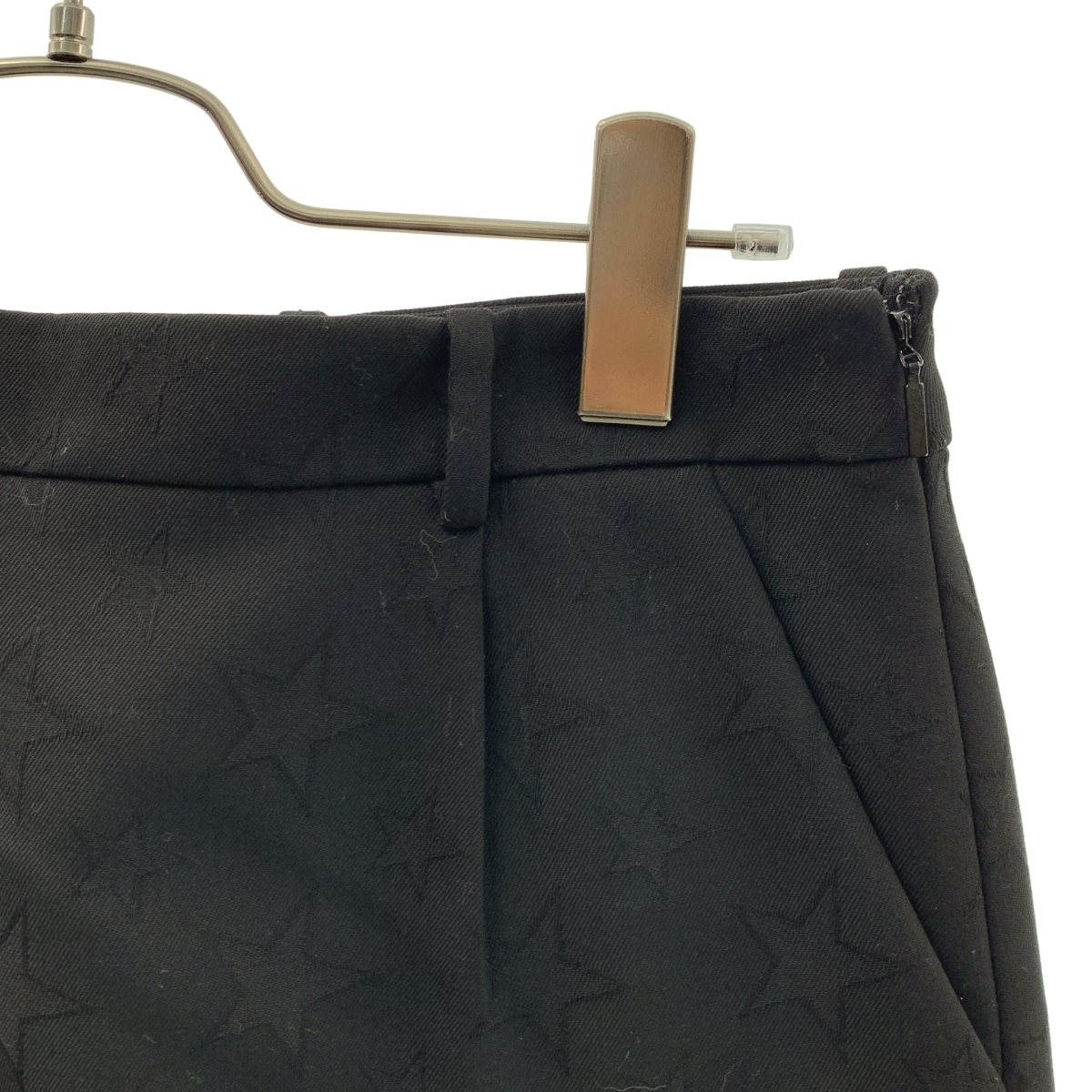 SAINT LAURENT PARIS / サンローランパリ | ウール スター タイトスカート | 36 | レディース