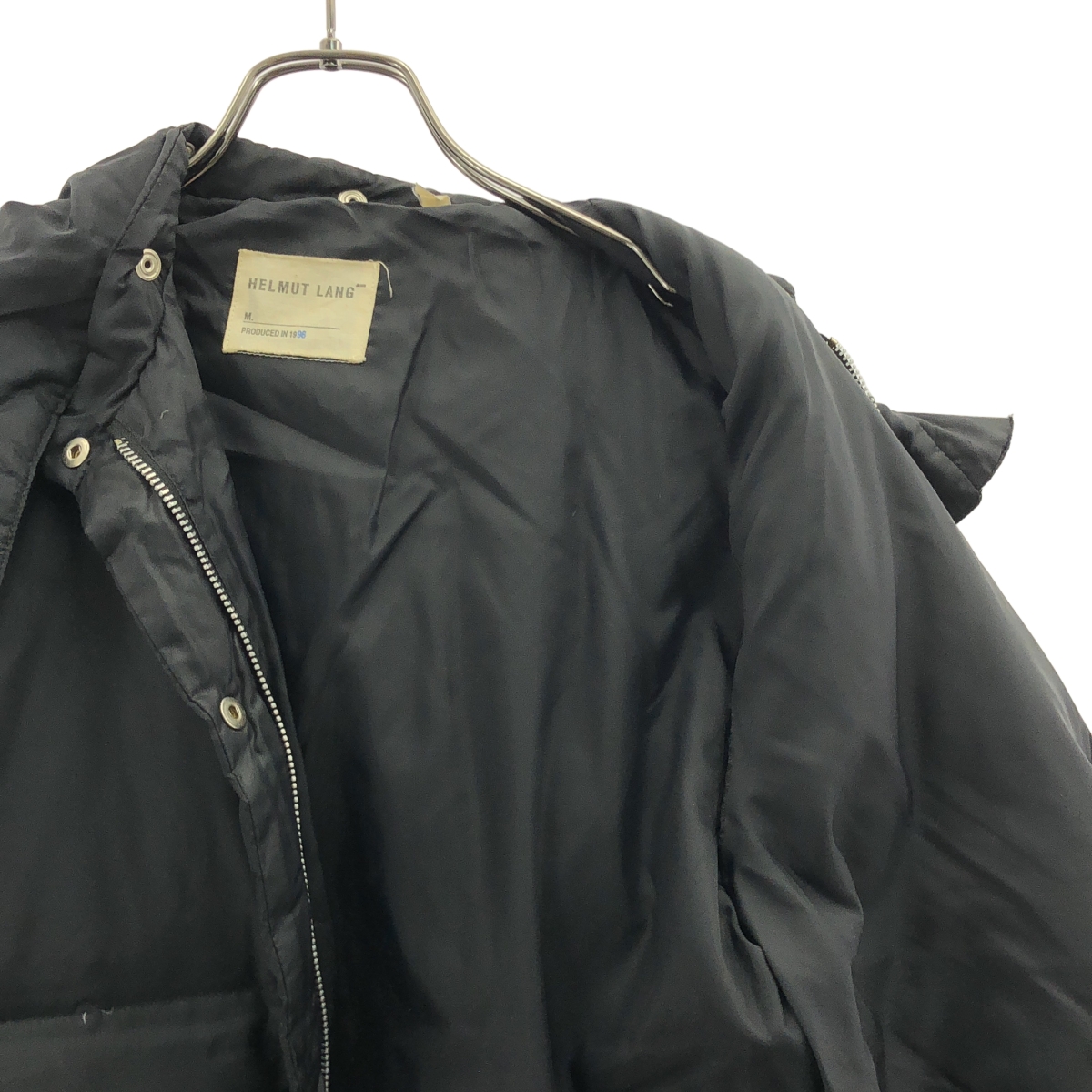 HELMUT LANG / ヘルムートラング | 1998AW | 本人期 フーデッド ダウンジャケット | 40 | レディース