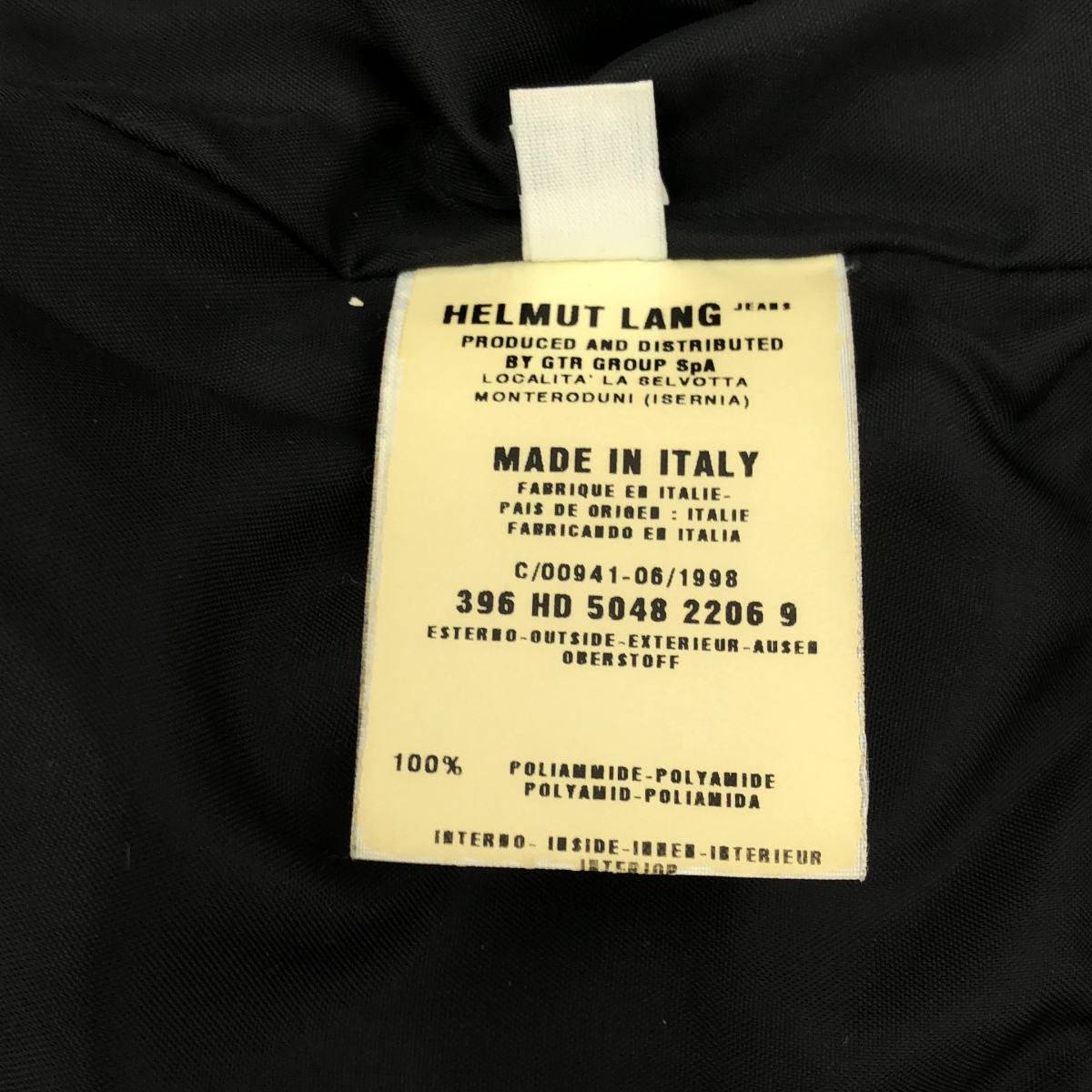 HELMUT LANG / ヘルムートラング | 1998AW | 本人期 フーデッド ダウンジャケット | 40 | レディース