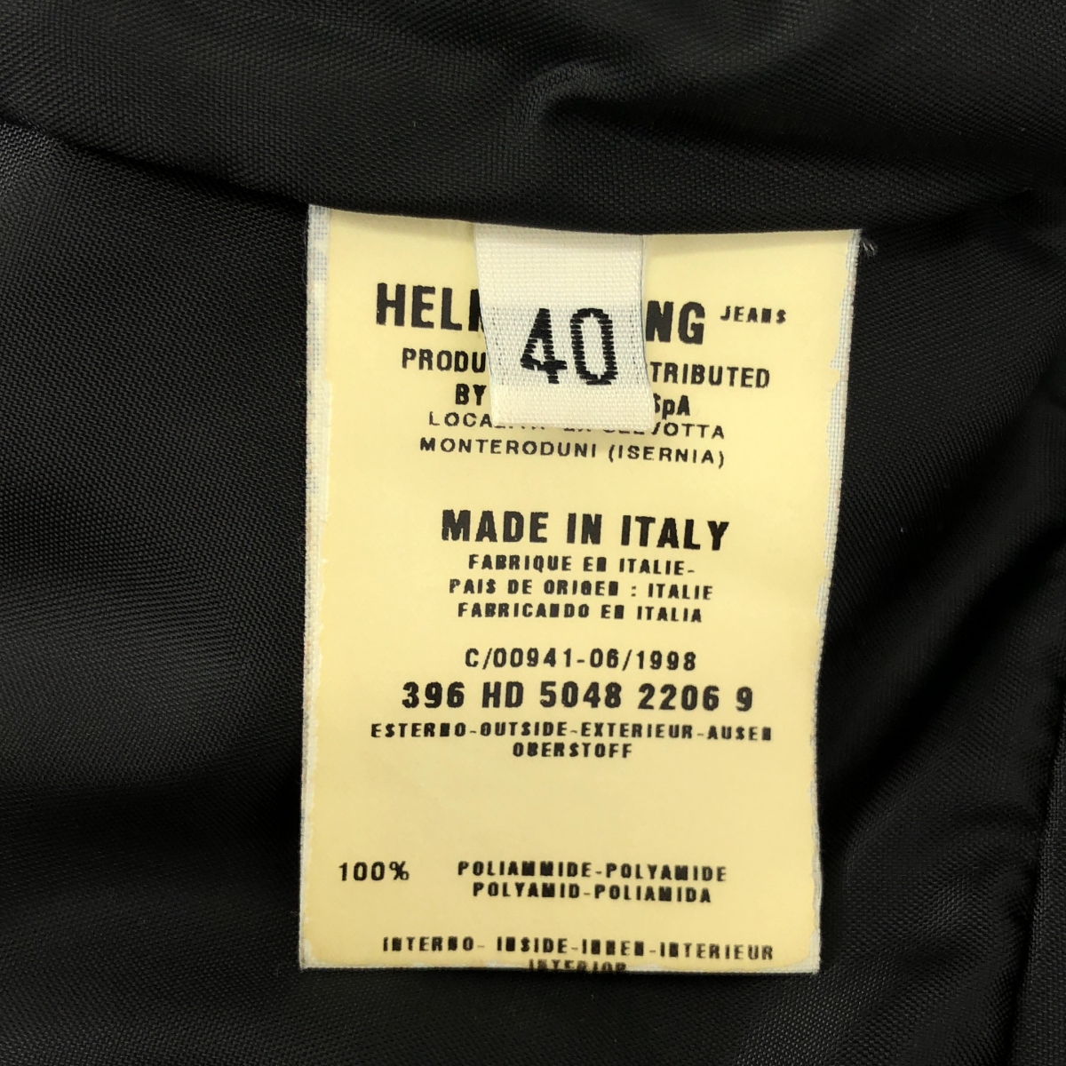 HELMUT LANG / ヘルムートラング | 1998AW | 本人期 フーデッド ダウンジャケット | 40 | レディース