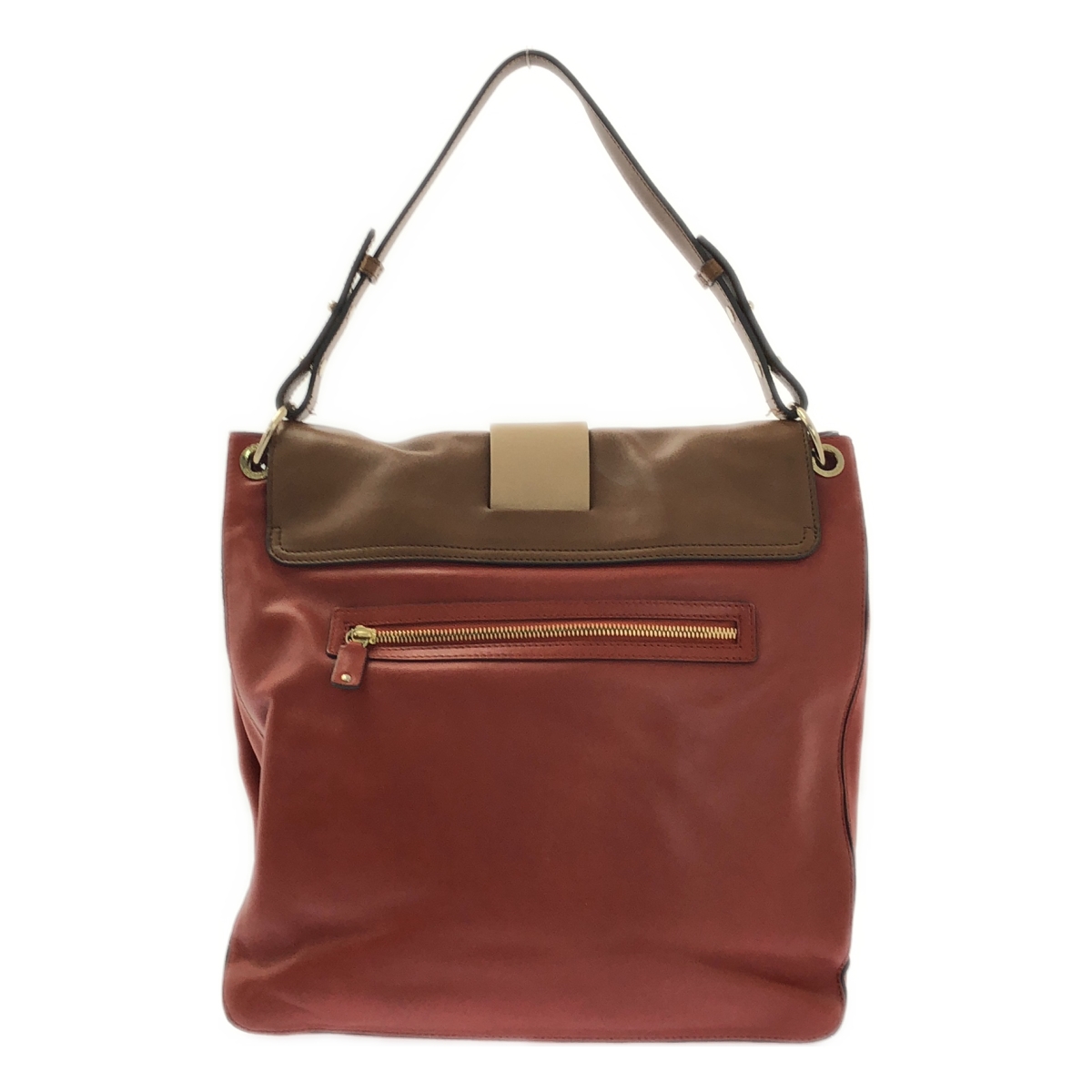 ANYA HINDMARCH / アニヤハインドマーチ | BITS & BOBS レザー ターンロック ショルダーバッグ |