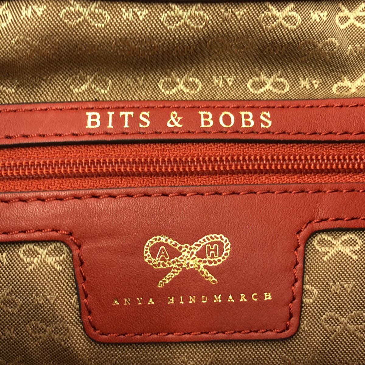 ANYA HINDMARCH / アニヤハインドマーチ | BITS & BOBS レザー ターンロック ショルダーバッグ |